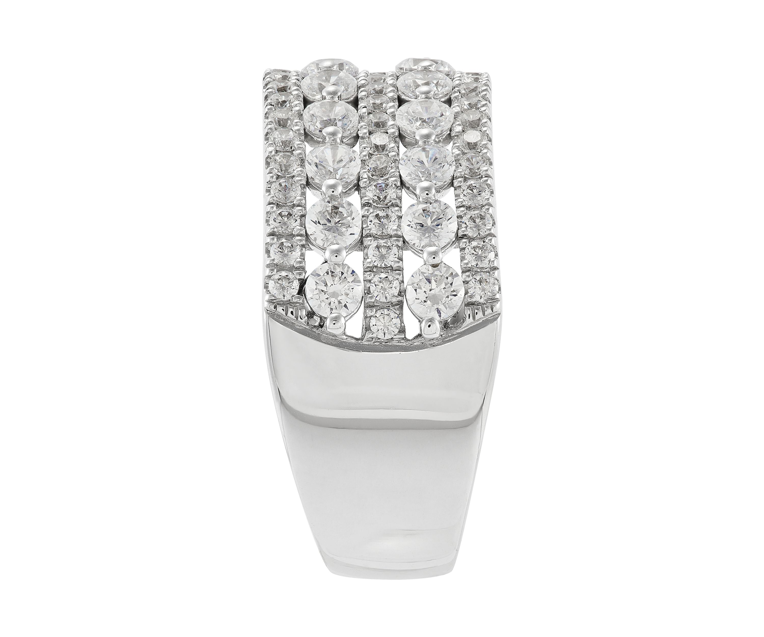 Lab Created 2 ct. t.w. Lab Grown Diamond Ring in 14K White Gold