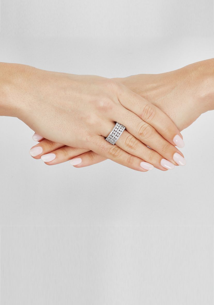 Lab Created 2 ct. t.w. Lab Grown Diamond Ring in 14K White Gold