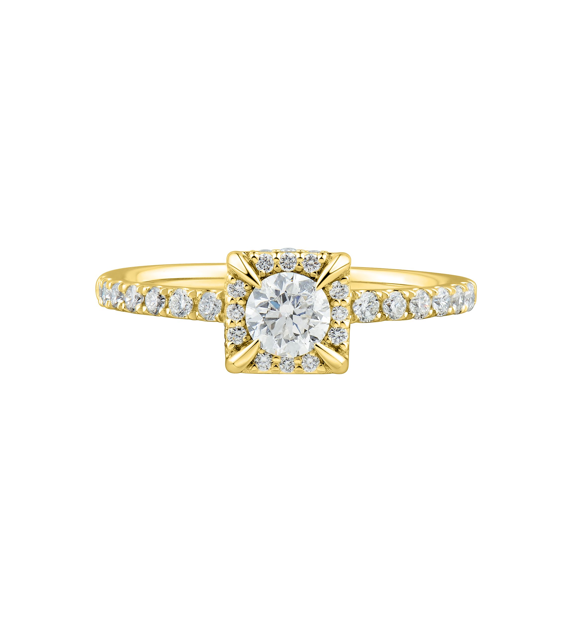 3/4 ct. t.w. Diamond Ring in 14K Yellow Gold 