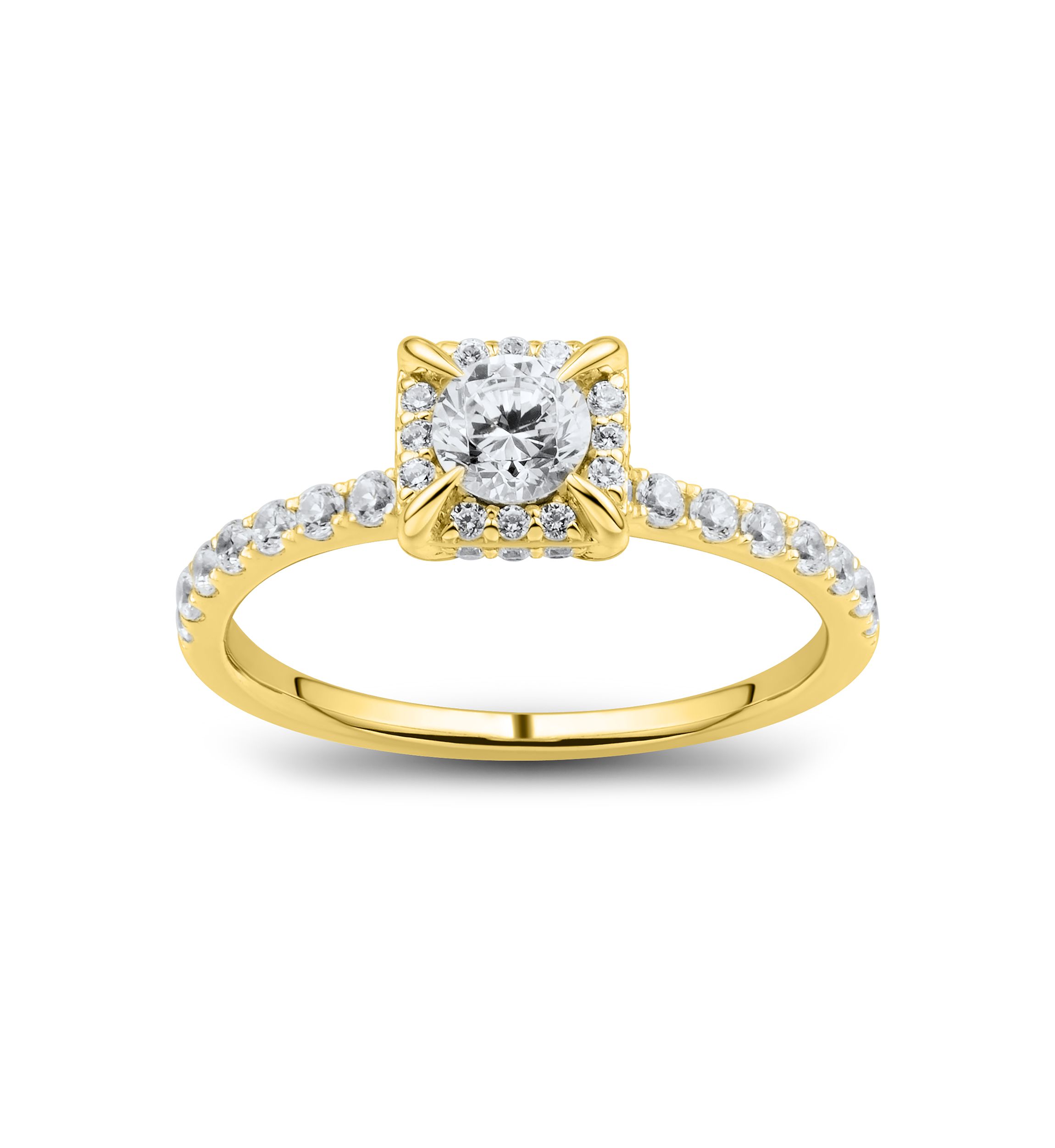 3/4 ct. t.w. Diamond Ring in 14K Yellow Gold 
