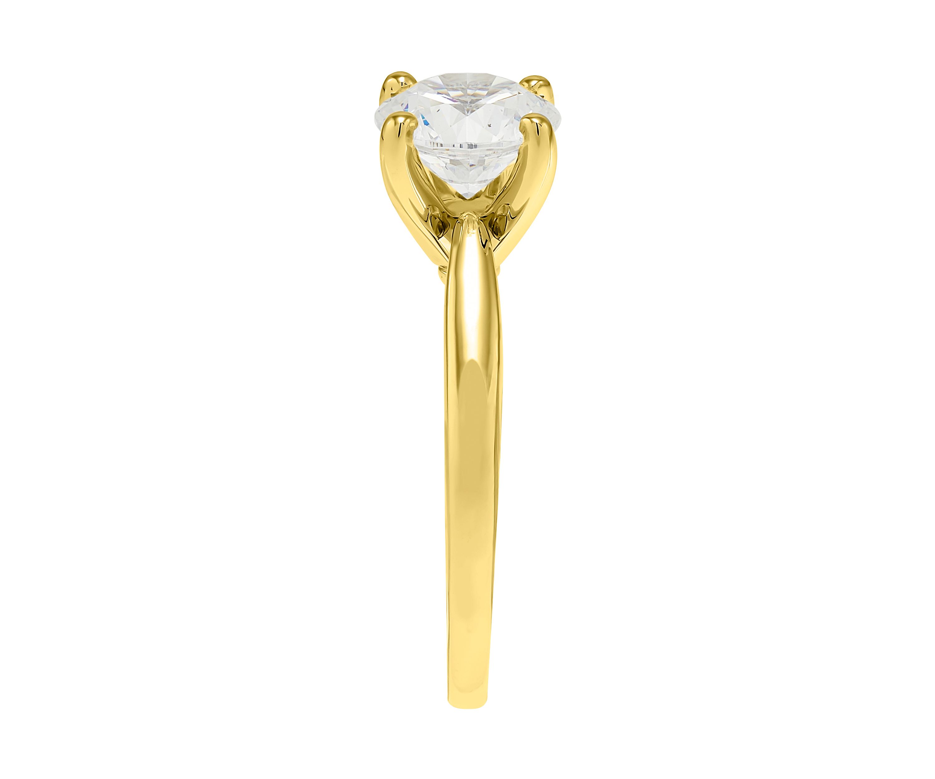 1 ct. t.w. Lab Grown Diamond Ring in 10K White Gold