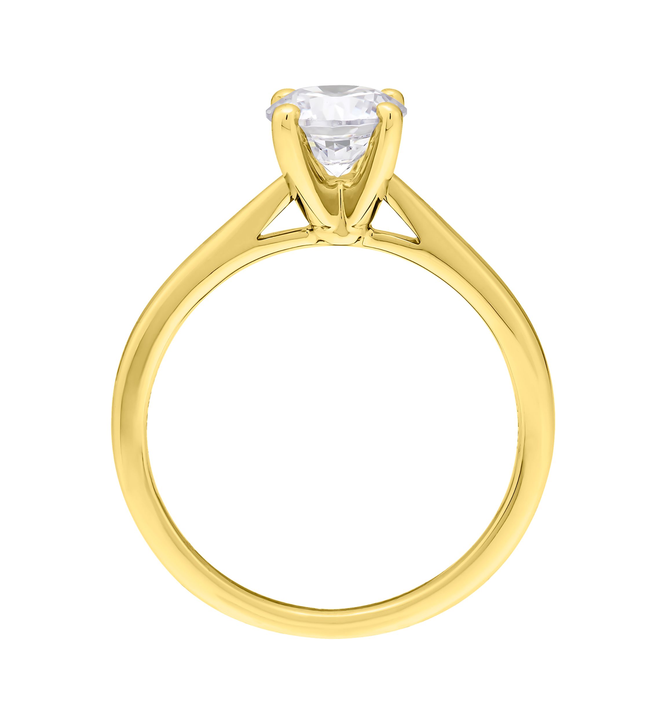 1 ct. t.w. Lab Grown Diamond Ring in 10K White Gold