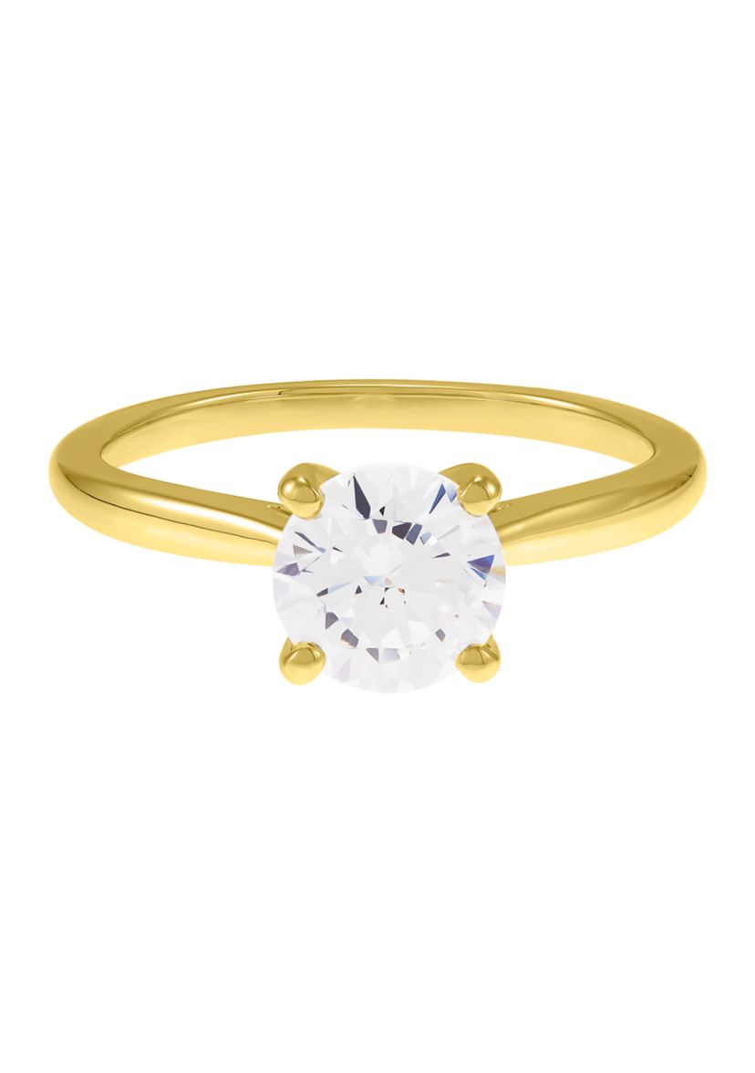 1.5 ct. t.w. Lab Grown Diamond Ring in 10K Yellow Gold