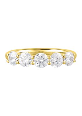 Belk & Co 1.5 ct. t.w. Lab Grown Diamond Ring in 14K Yellow Gold, 7