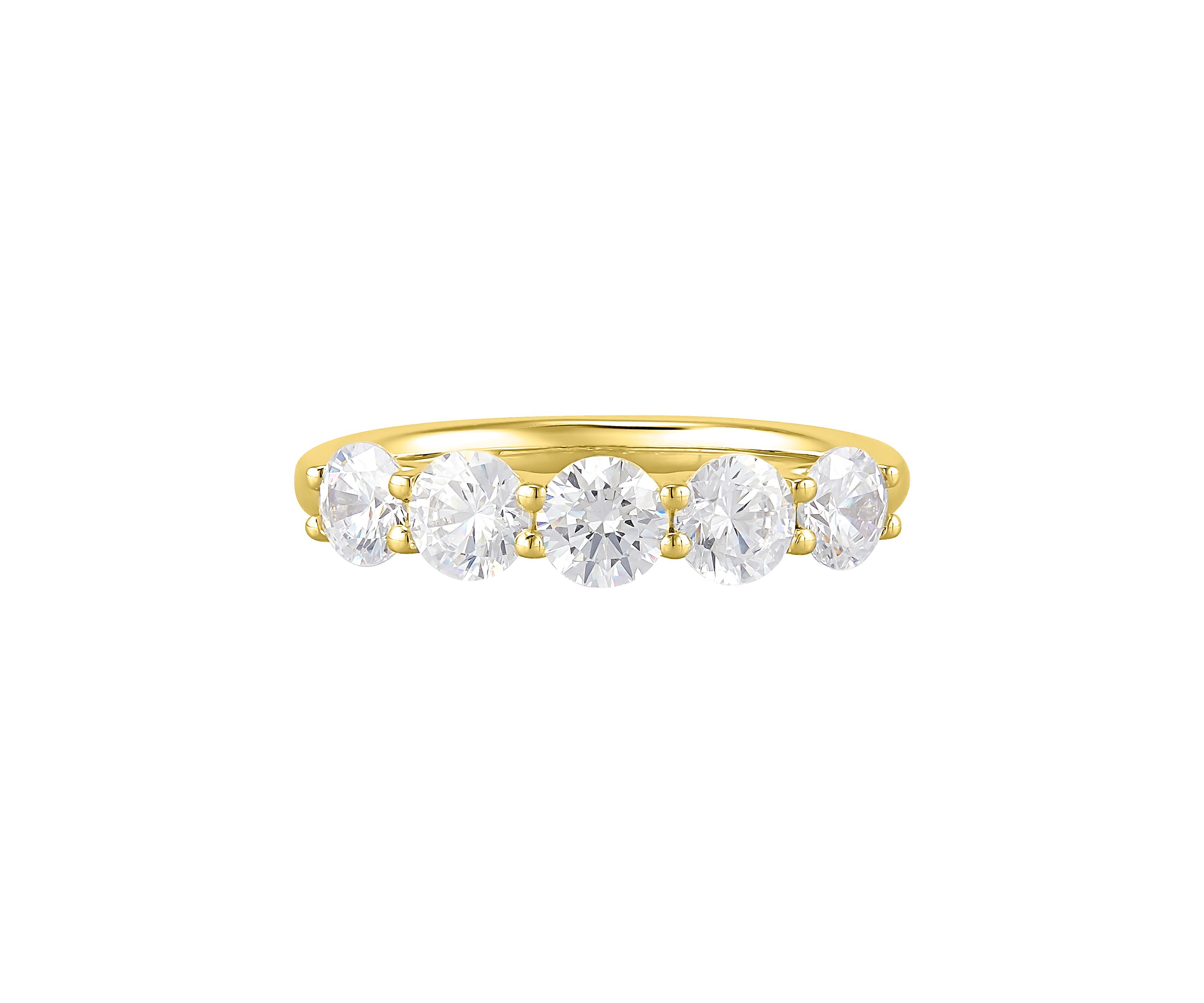 1.5 ct. t.w. Lab Grown Diamond Ring in 14K Yellow Gold