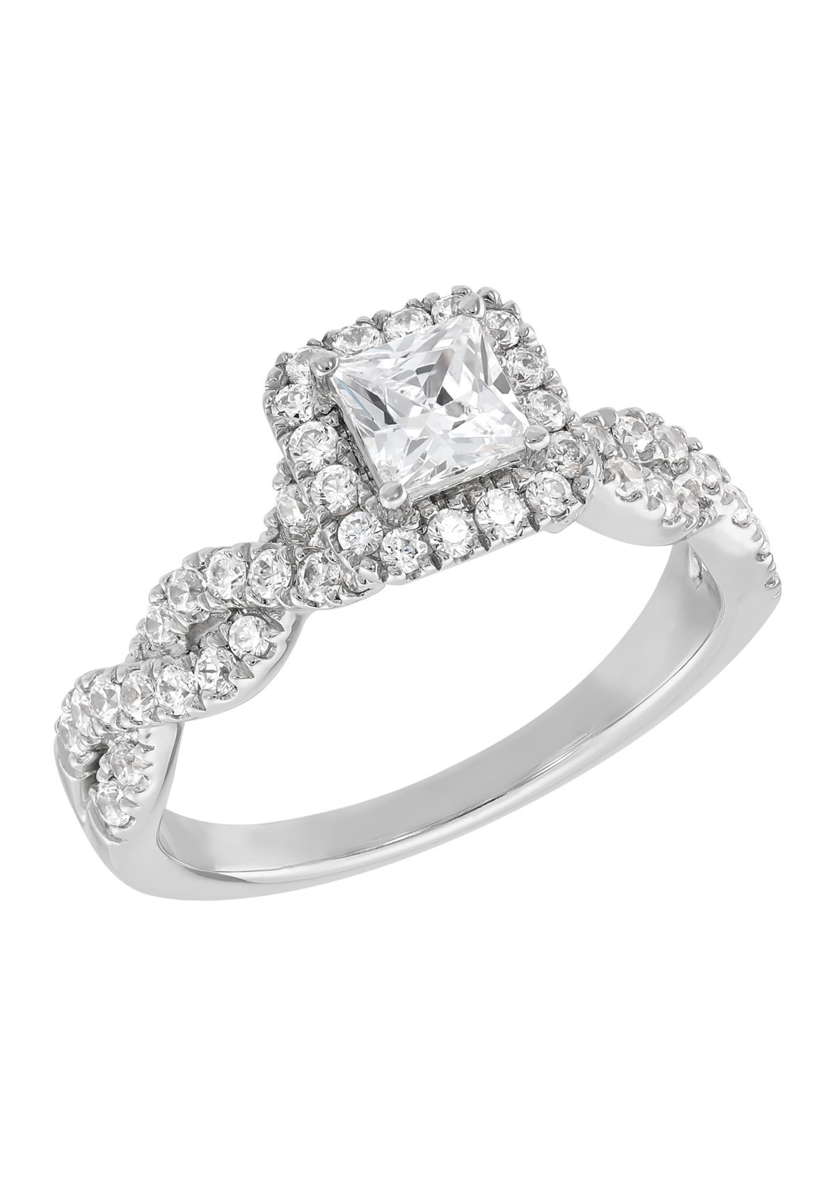 1 ct. t.w. Lab Grown Diamond Ring in 10K White Gold