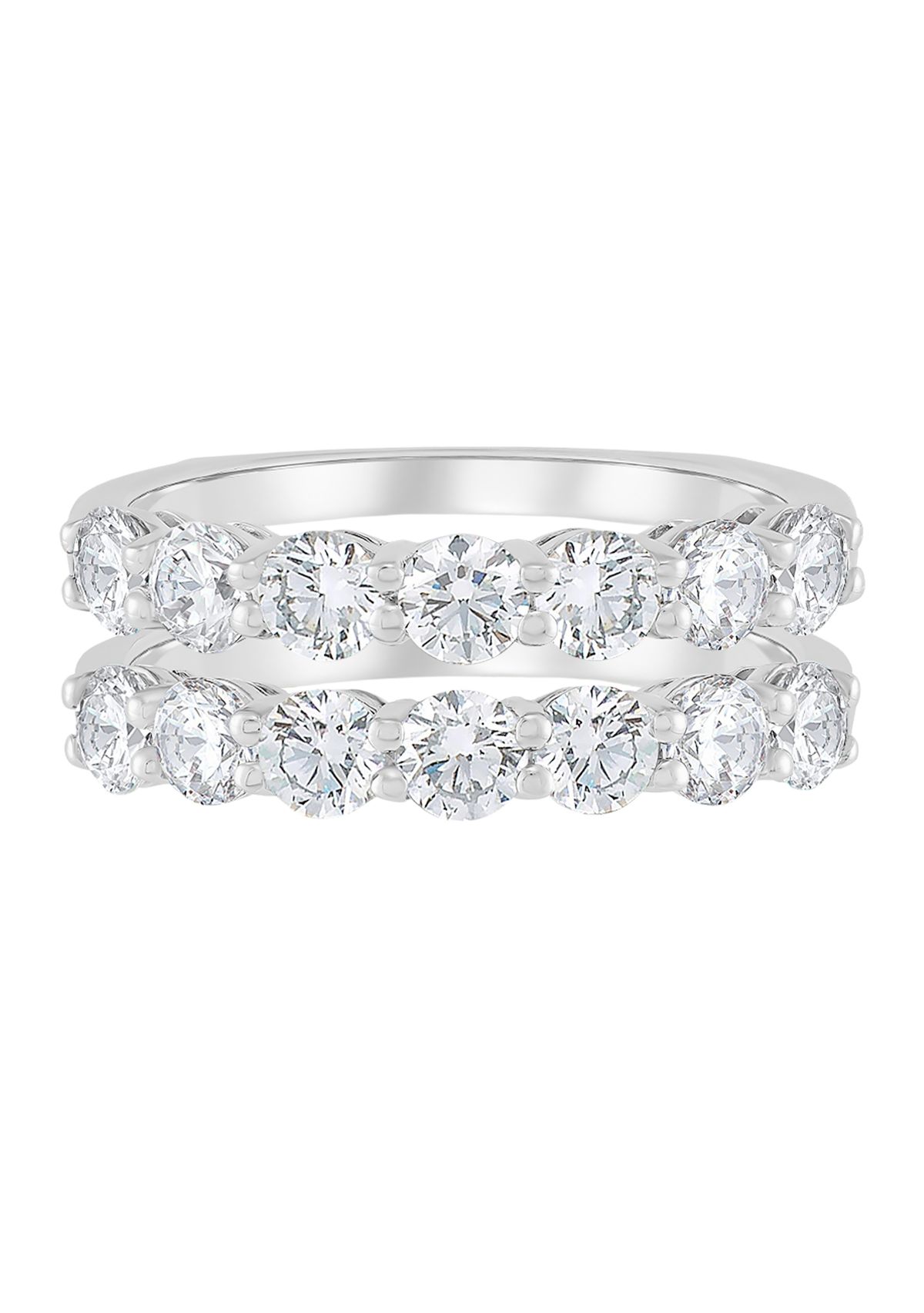 2 ct. t.w. Lab Grown Diamond Band Ring in 14K White Gold