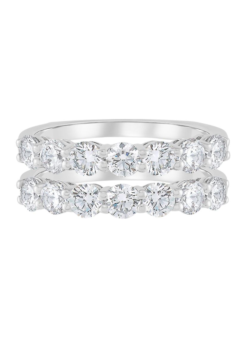 2 ct. t.w. Lab Grown Diamond Band Ring in 14K White Gold