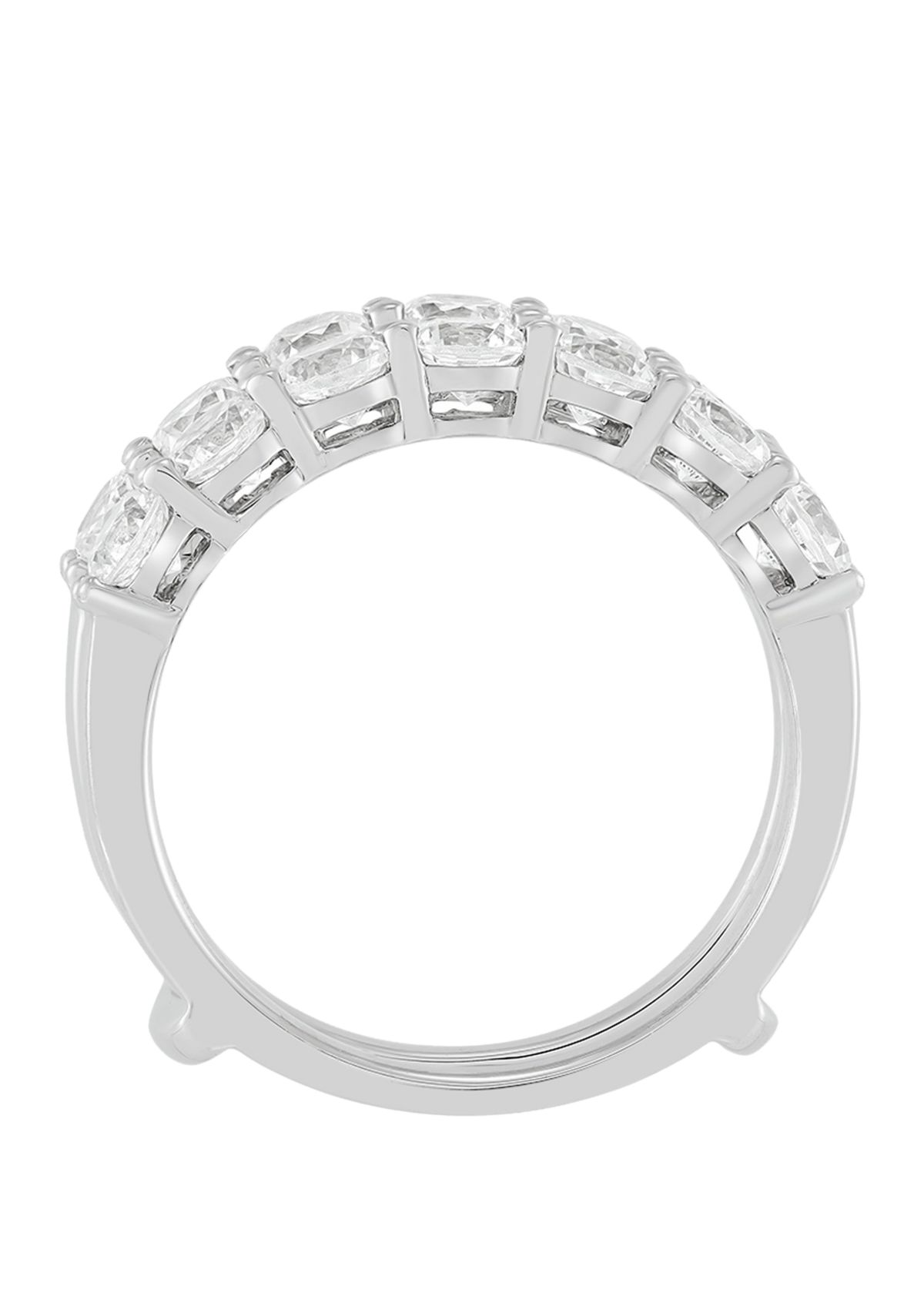 2 ct. t.w. Lab Grown Diamond Band Ring in 14K White Gold