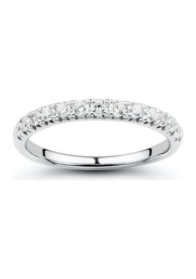 Belk & Co 1/3 Ct. T.w. Diamond Wedding Ring In 10K White Gold