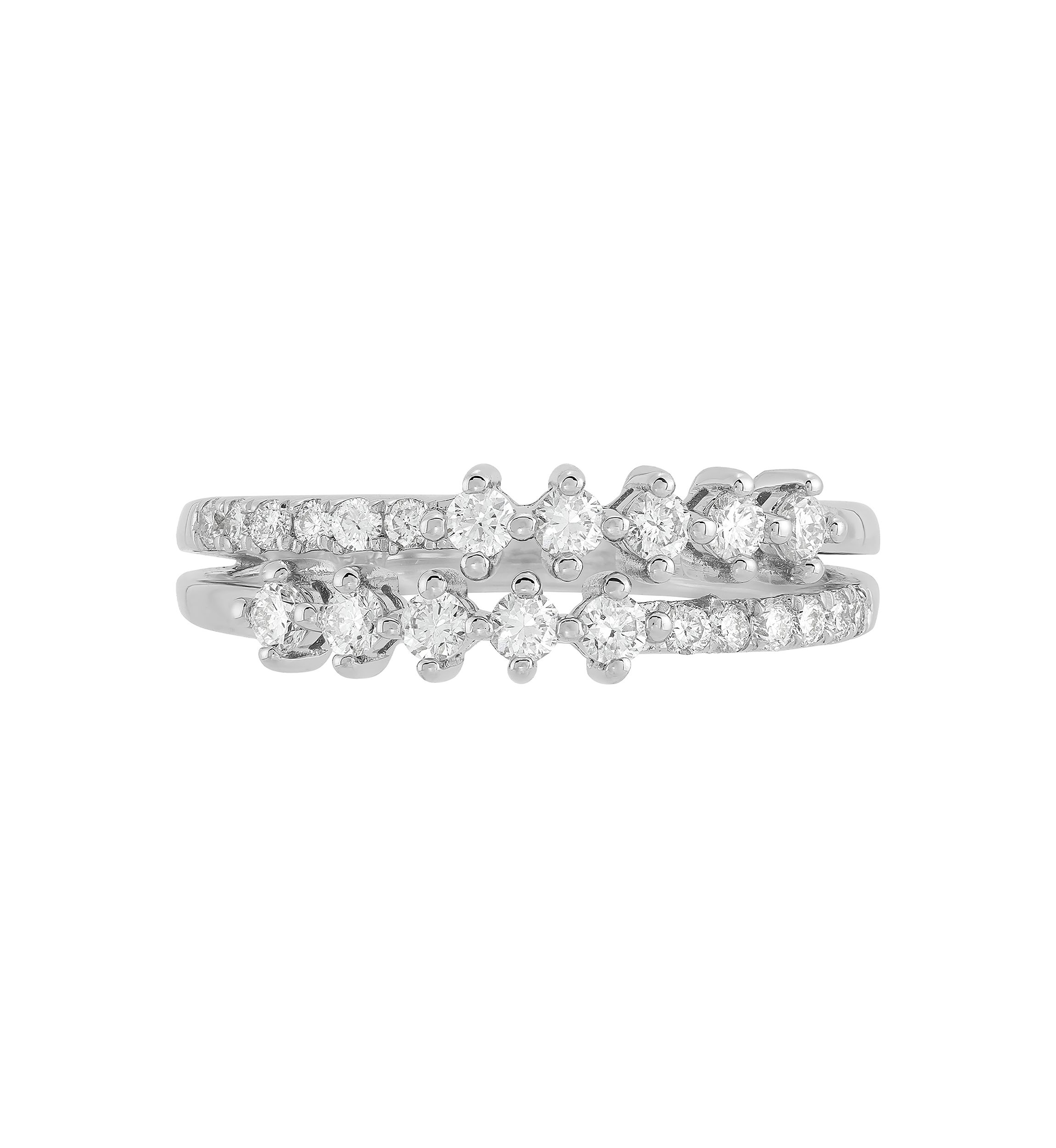 1/2 ct. t.w. Lab Created Diamond Ring in 10K White Gold