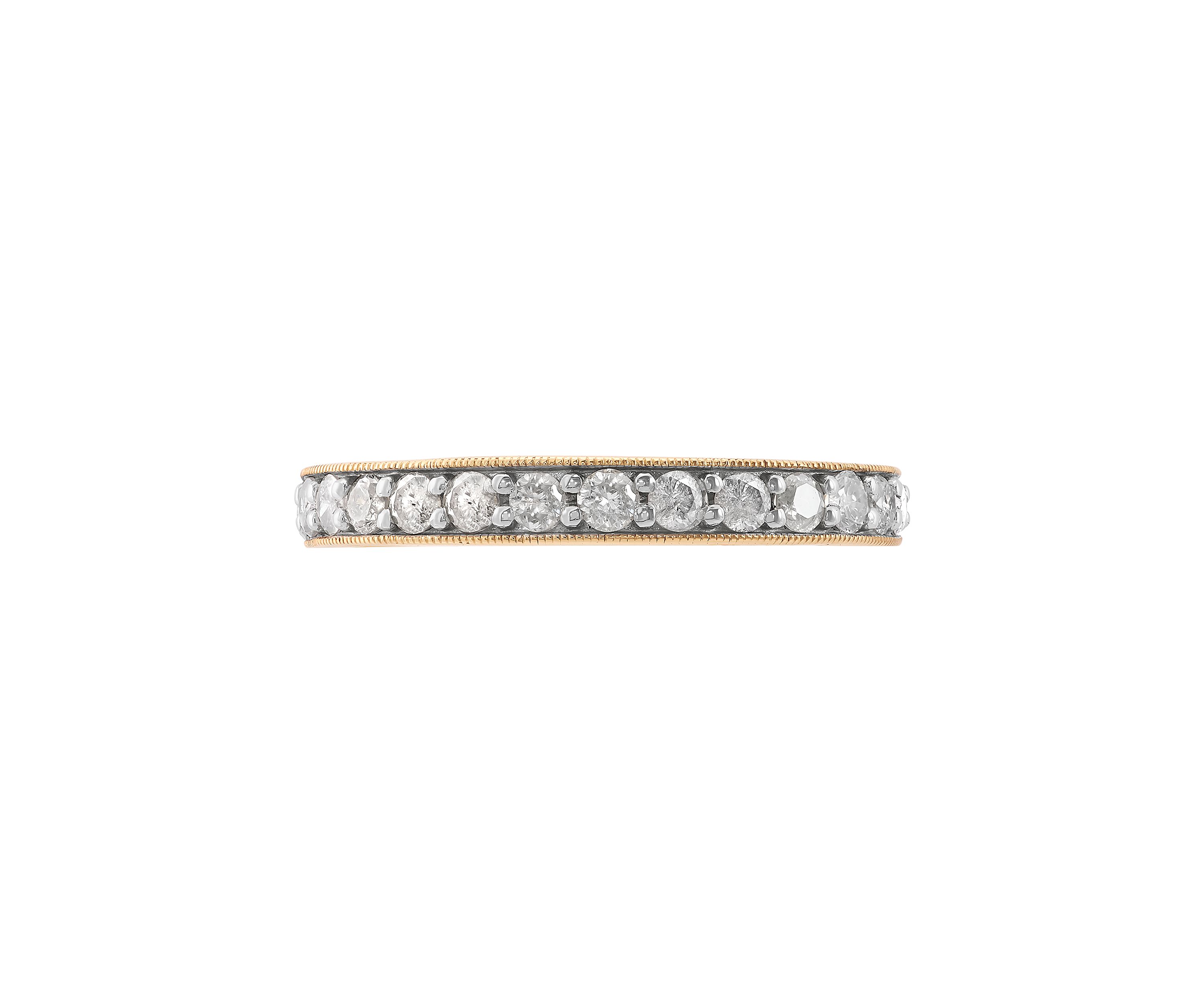 1/2 ct. t.w. Lab Grown Diamond Band Ring in 10K Yellow Gold