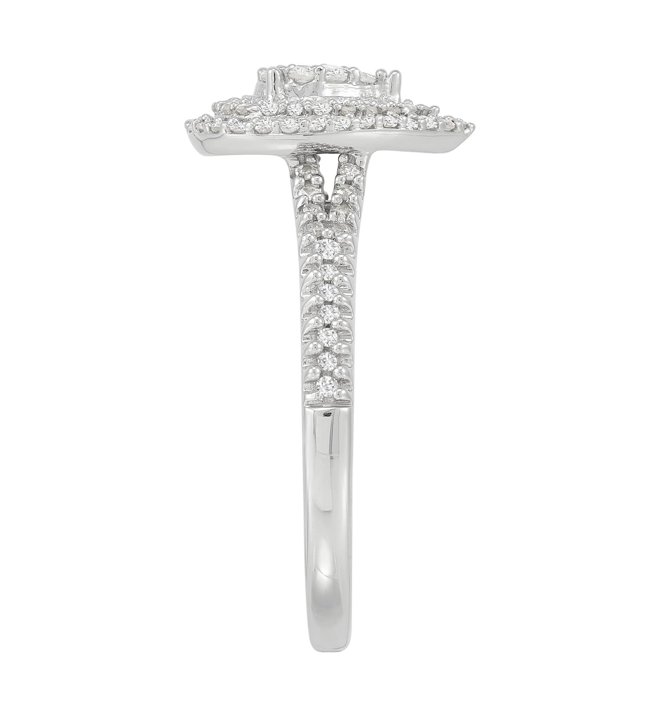 1/3 ct. t.w. Diamond Ring in Sterling Silver