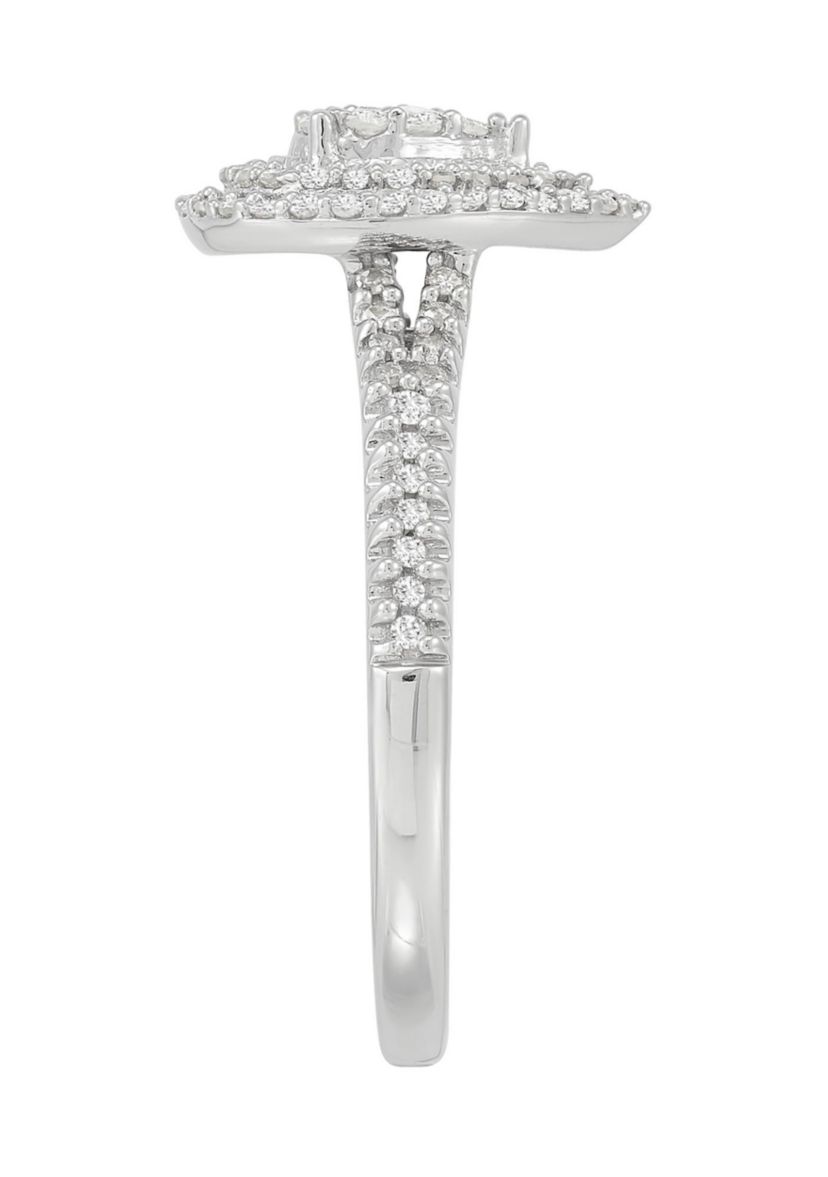 1/3 ct. t.w. Diamond Ring in Sterling Silver