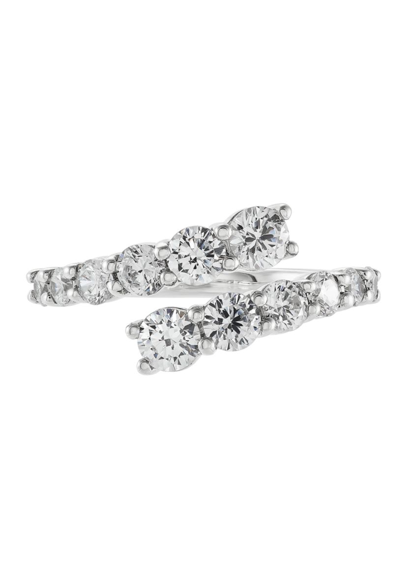 1.5 ct. t.w. Lab Grown Diamond Ring in 10K White Gold