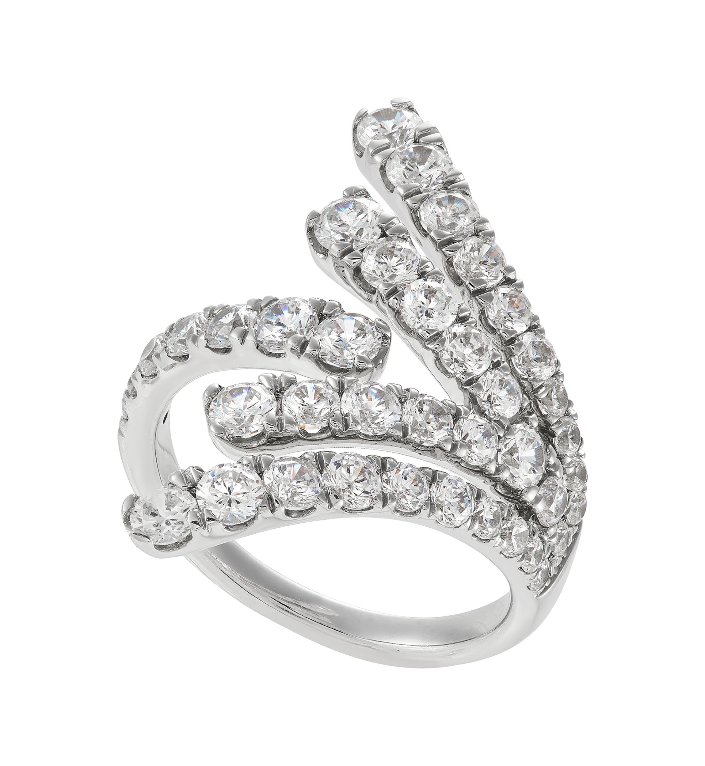 2 ct. t.w. Lab Grown Diamond Ring in 10K White Gold