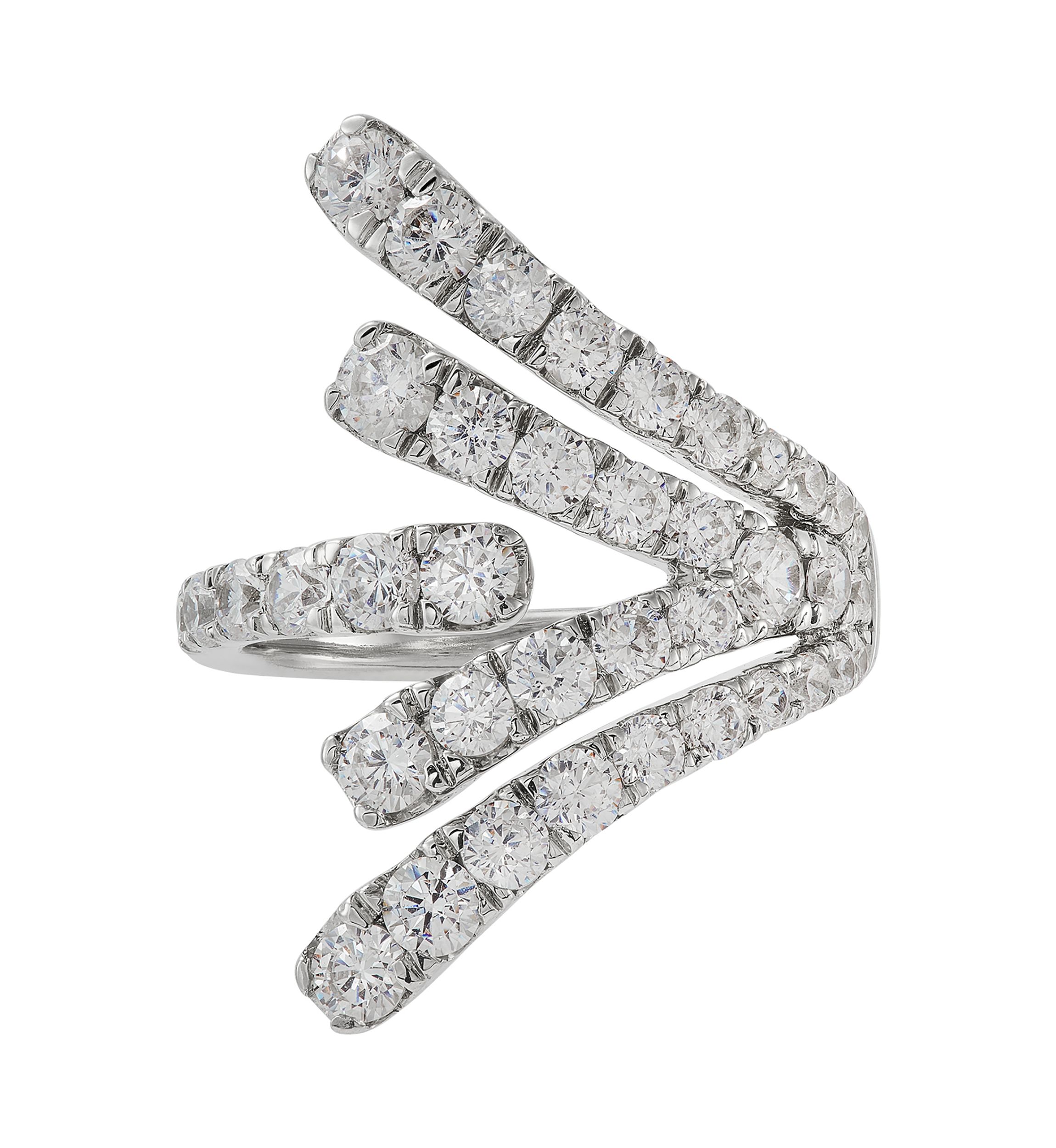 2 ct. t.w. Lab Grown Diamond Ring in 10K White Gold