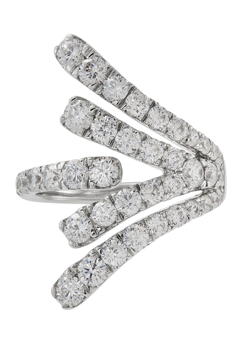 2 ct. t.w. Lab Grown Diamond Ring in 10K White Gold