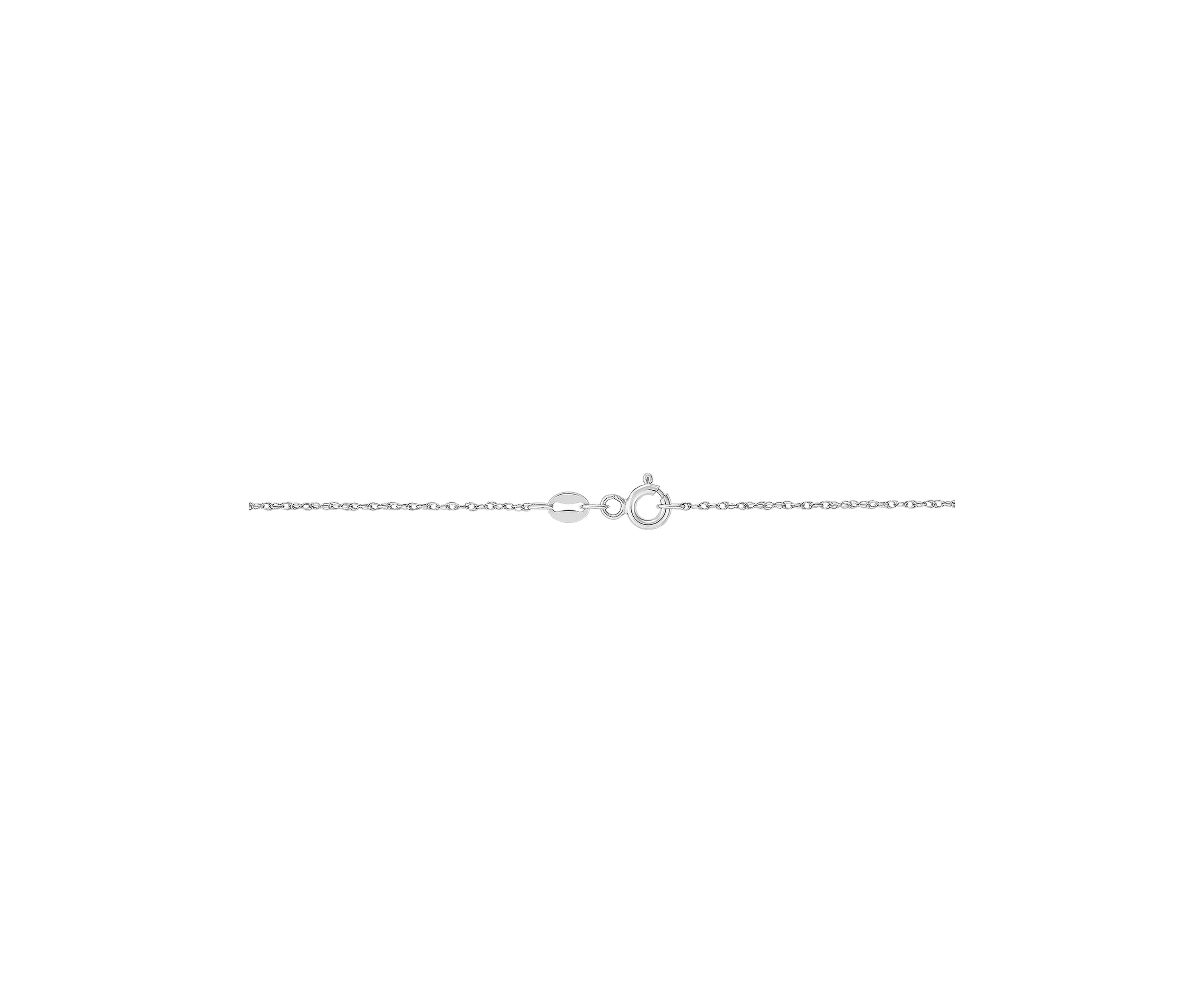 2 ct. t.w. Lab Grown Diamond Circle Pendant Necklace with 18" Singapore Chain in 10K White Gold