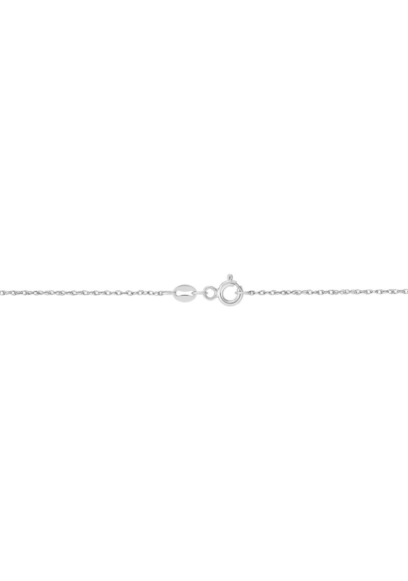 1 ct. t.w. Lab Grown Diamond Heart Pendant Necklace with 18" Cable Chain in Sterling Silver