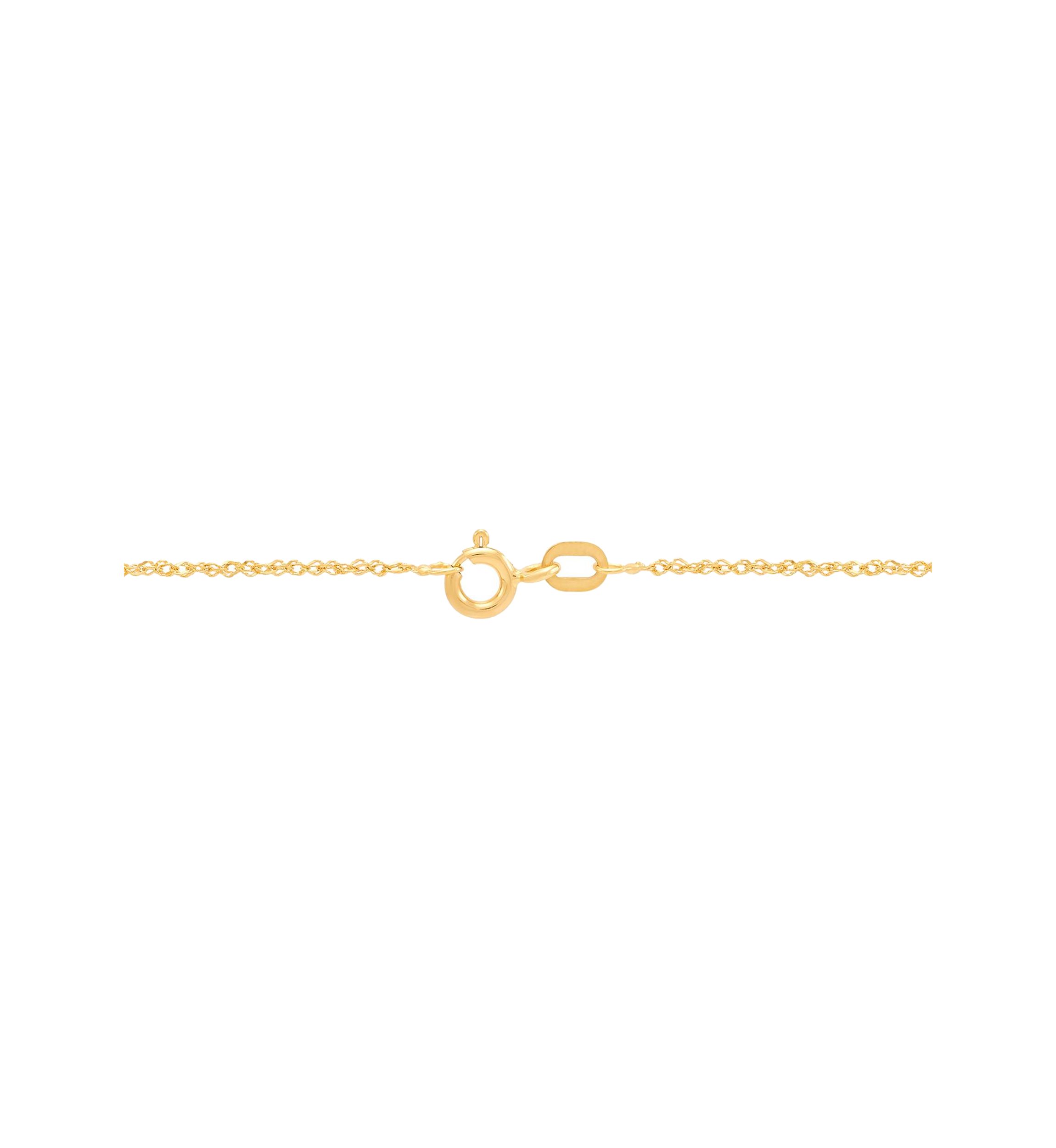1 ct. t.w. Lab Grown Diamond Cross Pendant with 18" Rope Chain in 10K Yellow Gold