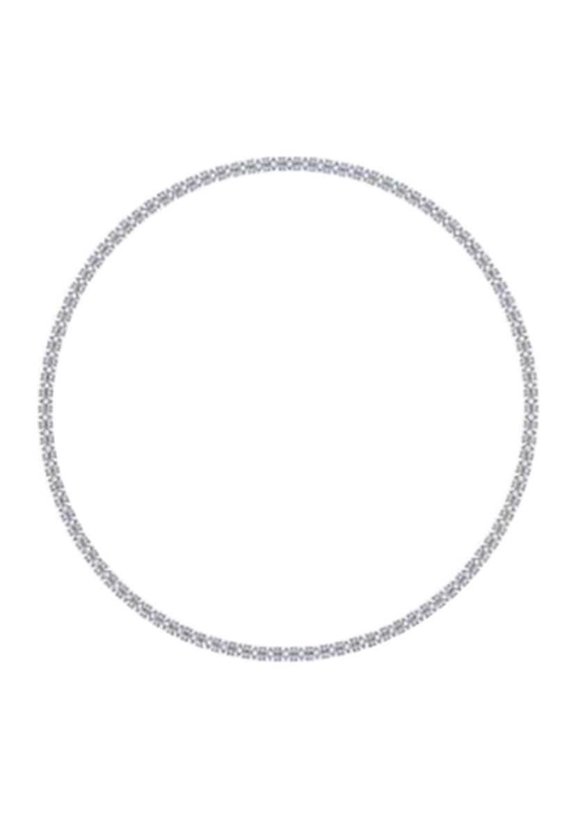 6 ct. t.w. Lab Grown Diamond Necklace in 10K White Gold