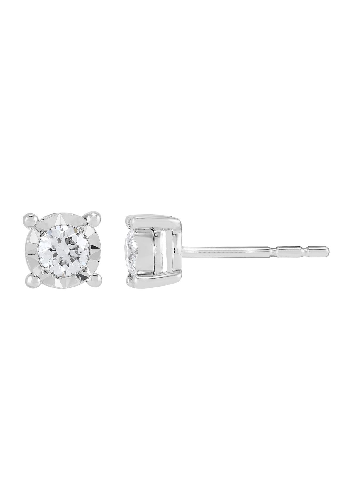 1/4 ct. t.w. Lab Grown Diamond Stud Earrings in Sterling Silver