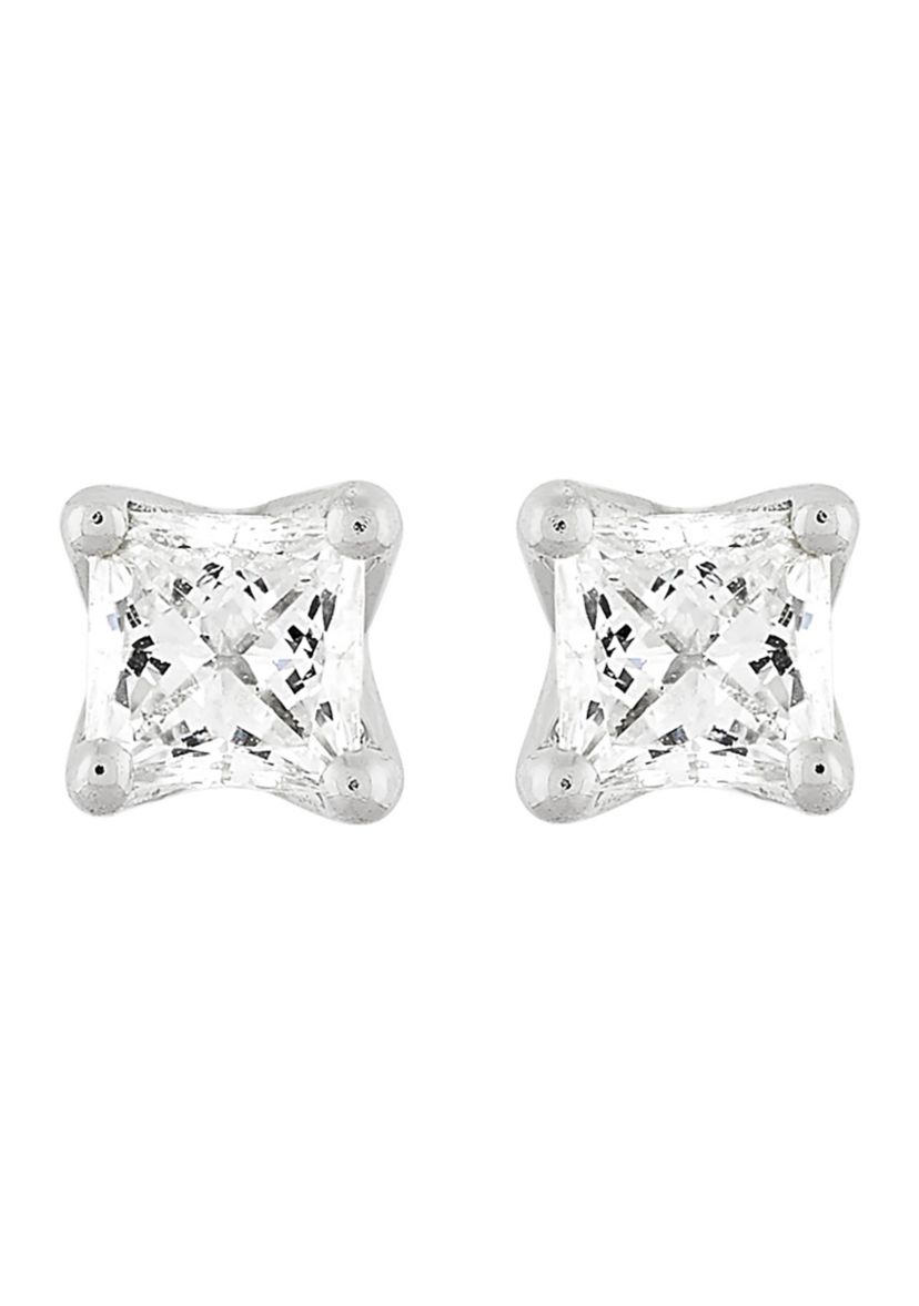 1/4 ct. t.w. Lab Created Diamond Earrings in 14K White Gold