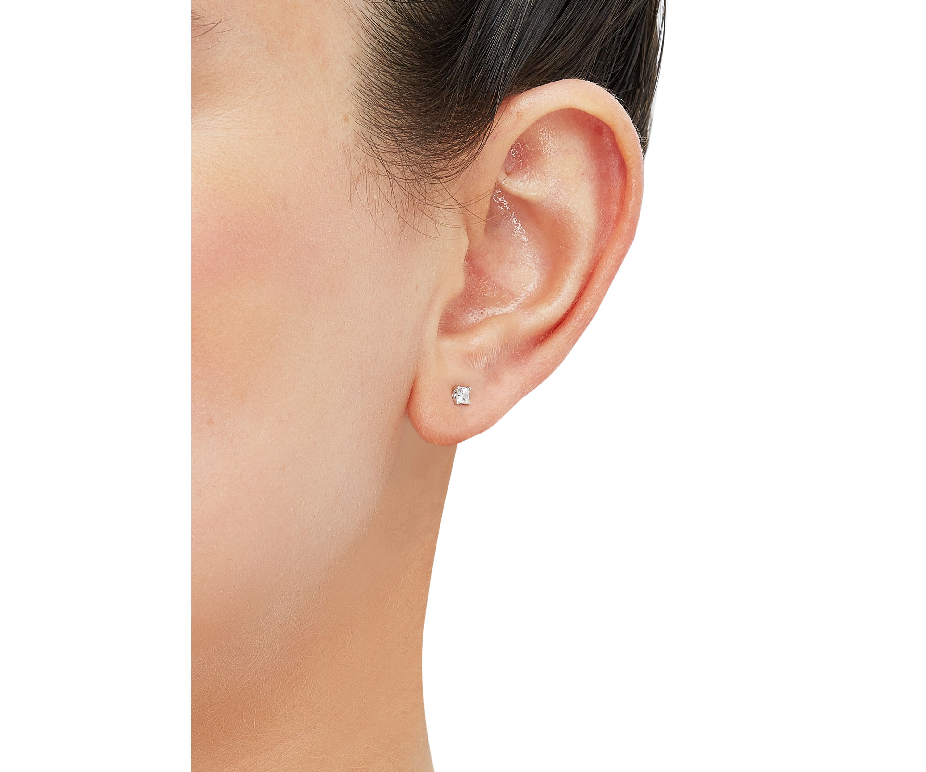 1/4 ct. t.w. Lab Created Diamond Earrings in 14K White Gold