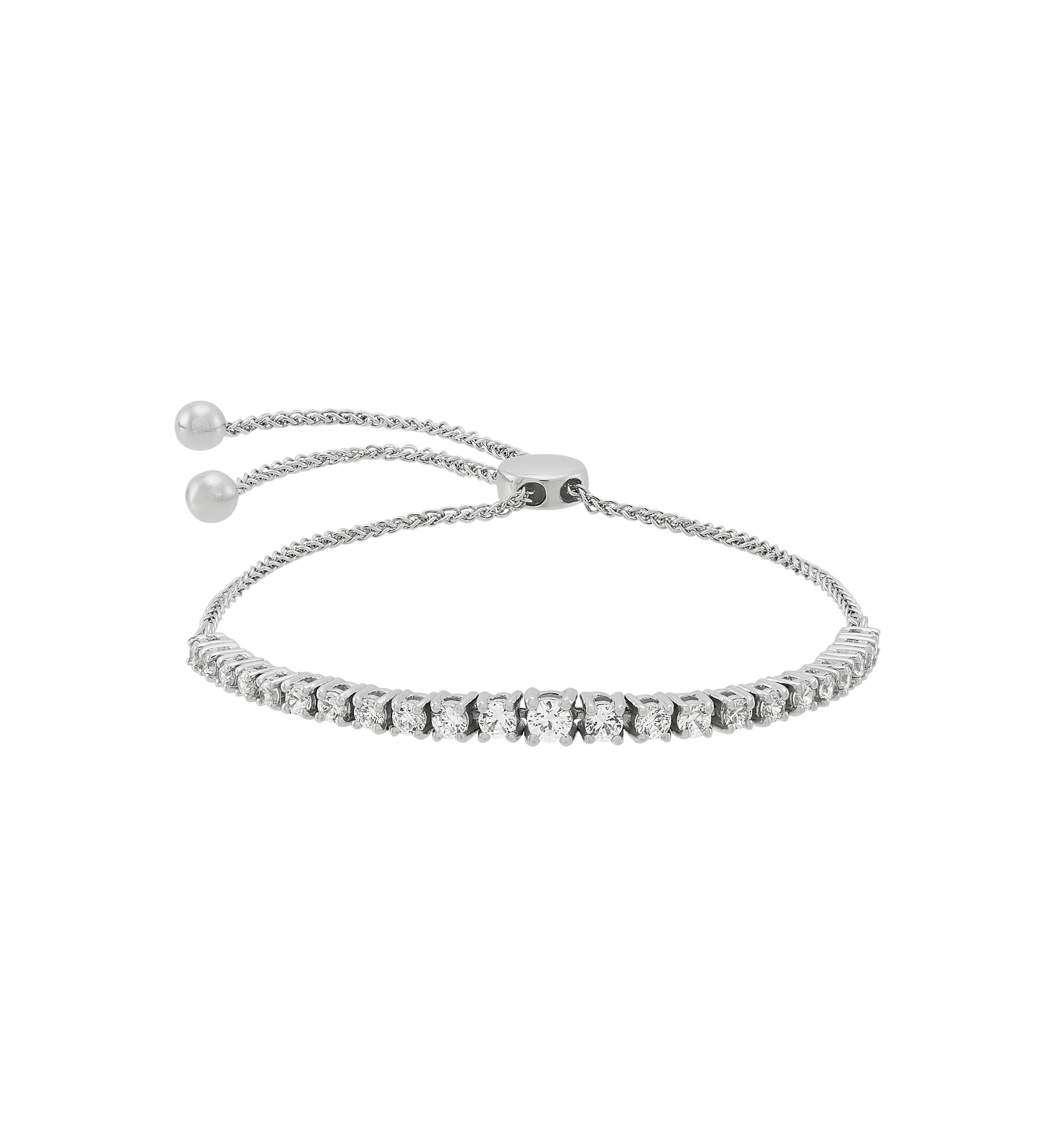 Belk Lab Grown Diamond Bracelet in Sterling