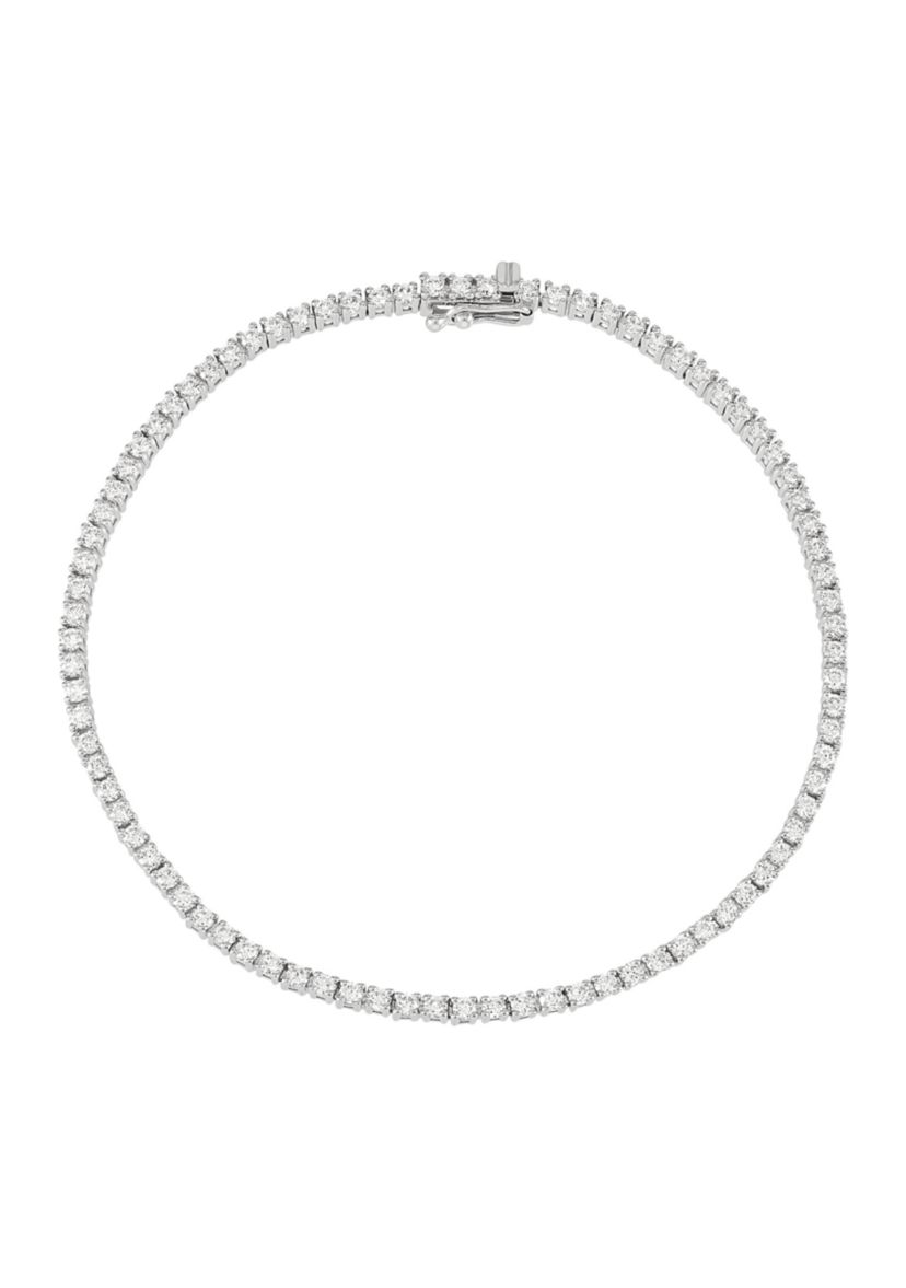 2 ct. t.w. Lab Created Diamond Tennis Bracelet in 10K White Gold