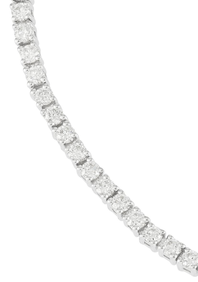 2 ct. t.w. Lab Created Diamond Tennis Bracelet in 10K White Gold
