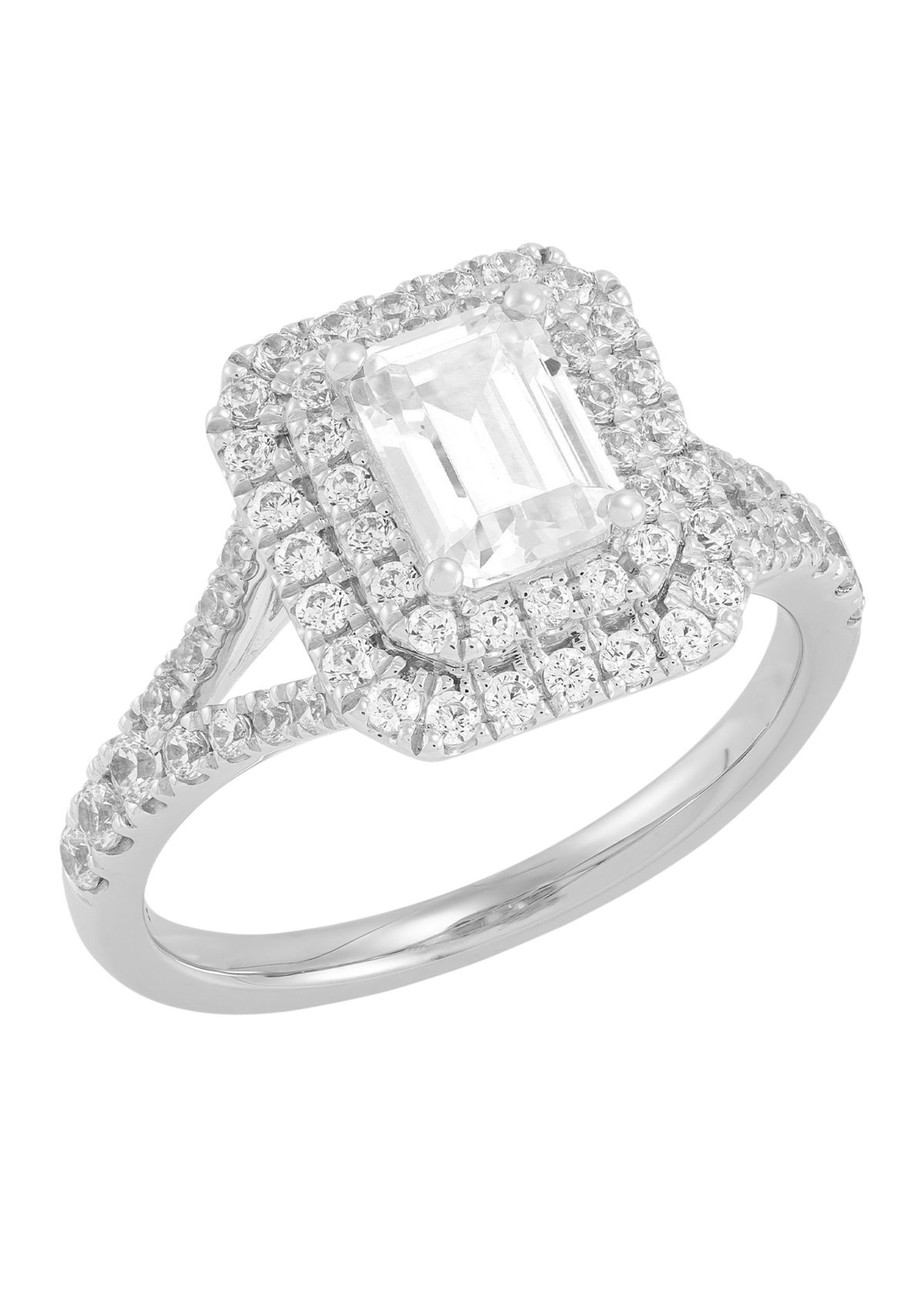 Lab Created 2 ct. t.w. Lab Diamond Ring in 14K White Gold