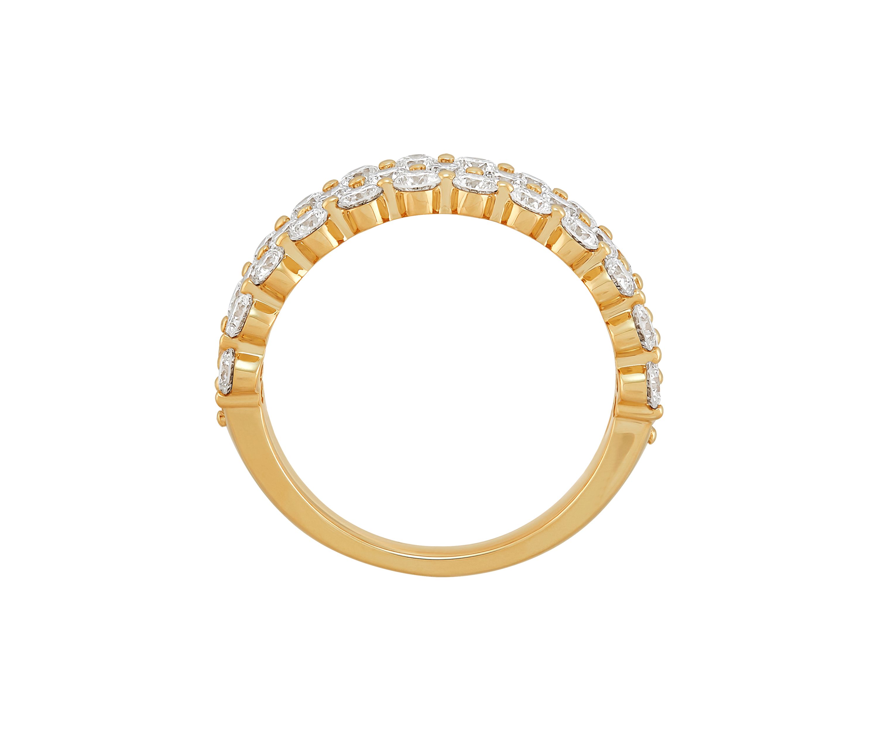 2 ct. t.w. Lab Grown Diamond  Wedding Band Ring in 10K Yellow Gold