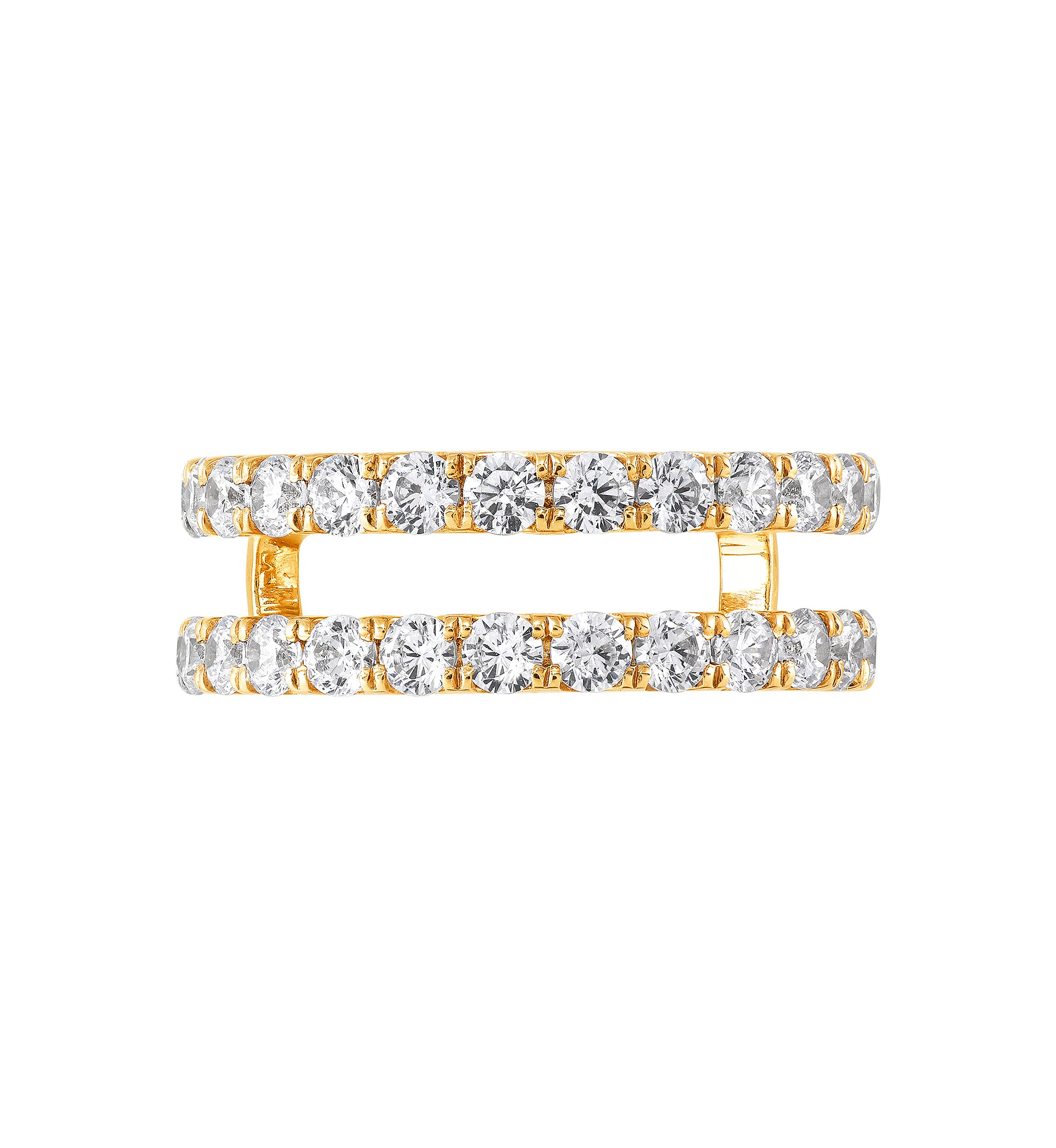 1.5 ct. t.w. Lab Grown Diamond Band Ring in 10K Yellow Gold