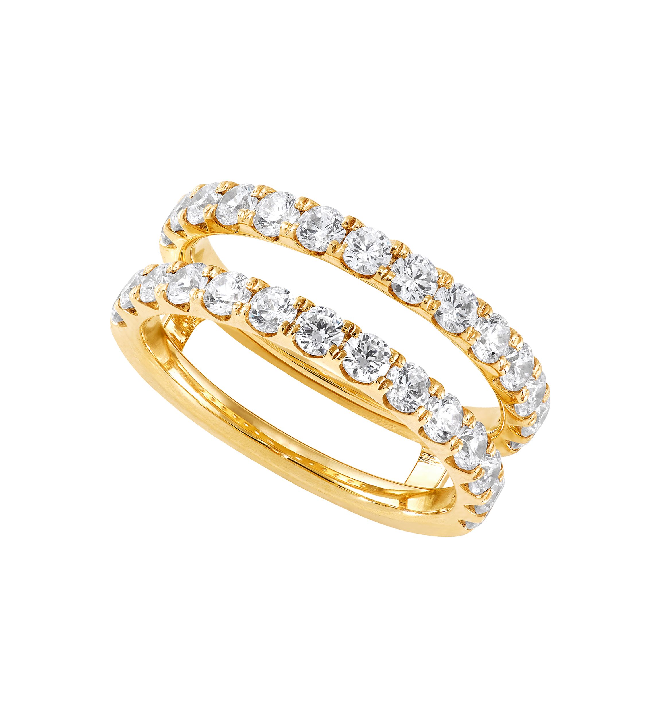 1.5 ct. t.w. Lab Grown Diamond Band Ring in 10K Yellow Gold