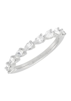 Belk & Co 3/4 ct. t.w. Lab Grown Diamond Band Ring in 10K White Gold, 7