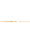 1/10 ct. t.w. Diamond and 4.5 ct. t.w. Freshwater Pearl Pendant Necklace in 14K Yellow Gold 