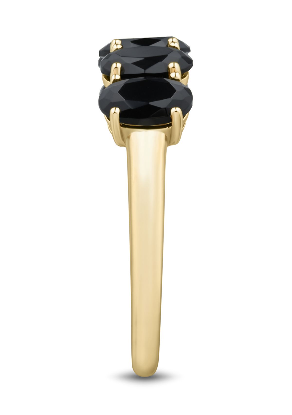 Onyx Ring in 10K Yellow Gold