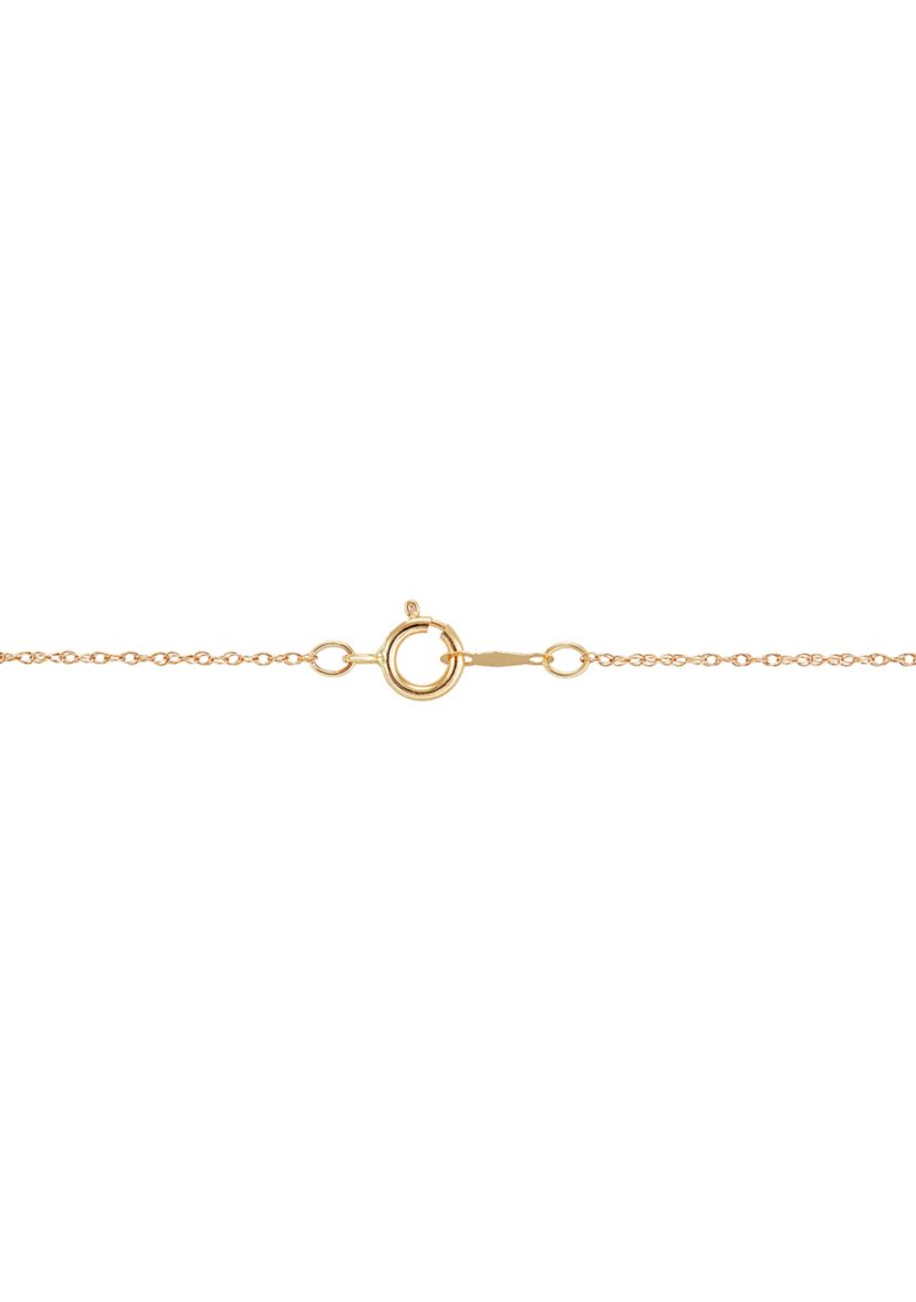1/10 ct. t.w. Diamond and Lab Created Opal Necklace with 18" Box Chain in 10K Yellow Gold
