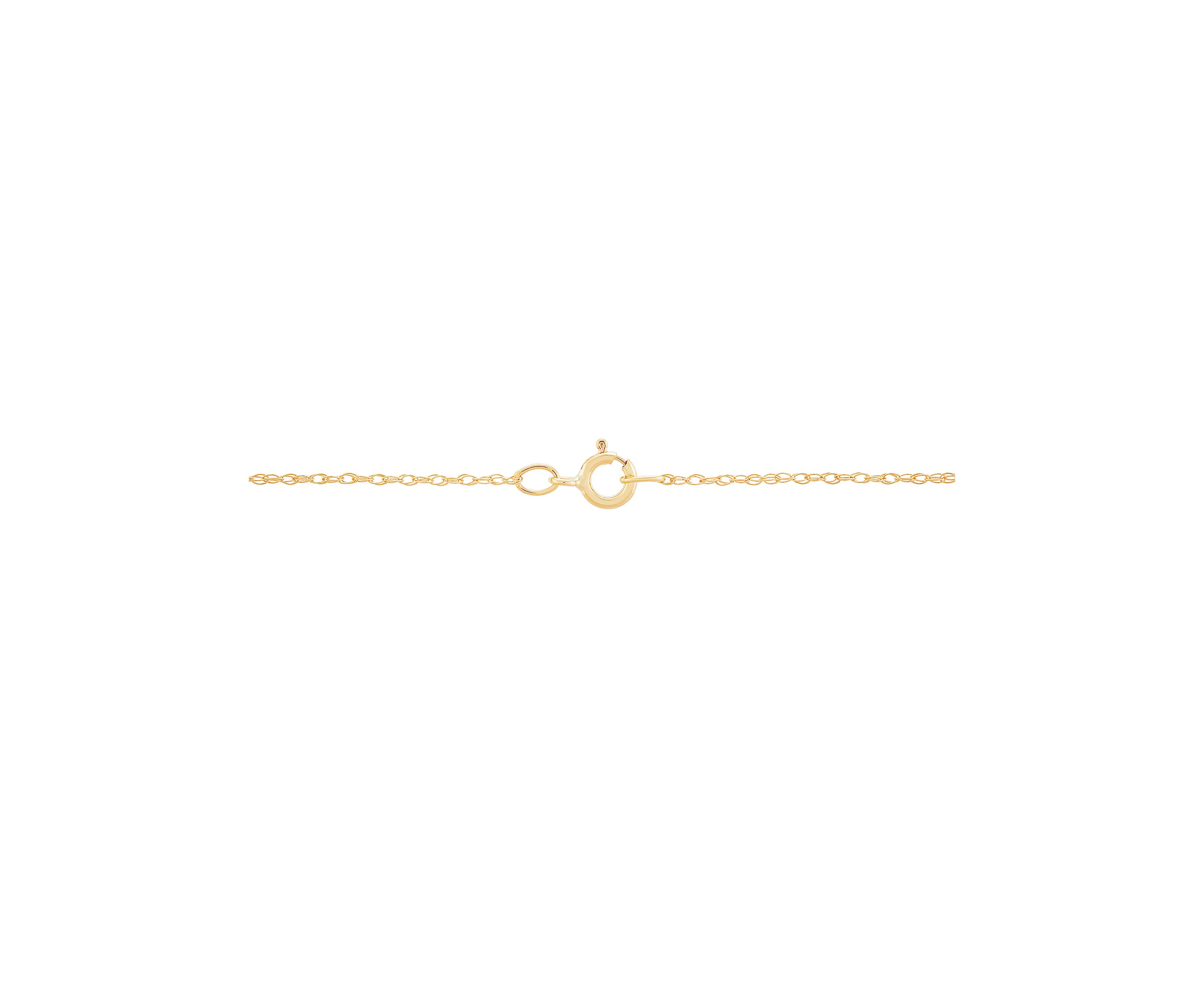 Natural Jade and Lab Created White Sapphire Cross Pendant Necklace with 18" Rope Chain in 10K Yellow Gold