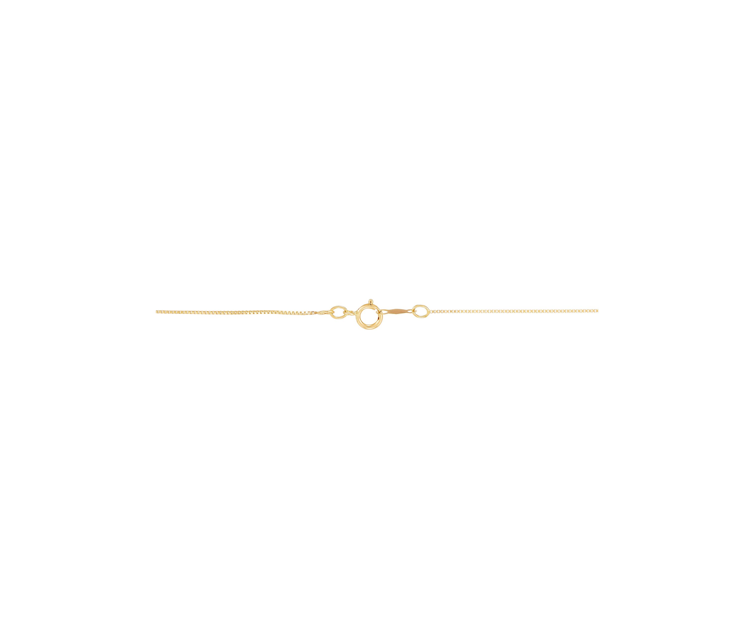 1/10 ct. t.w. Diamond and Ruby Oval Drop Pendant Necklace with 18" Box Chain in 10K Yellow Gold