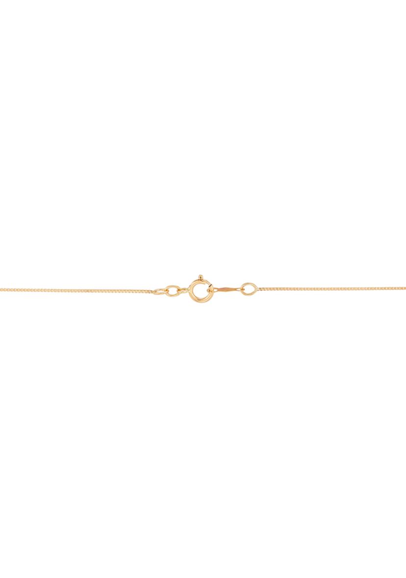 1/10 ct. t.w. Diamond and Ruby Flower Pendant Necklace with 18" Box Chain in 10K Yellow Gold