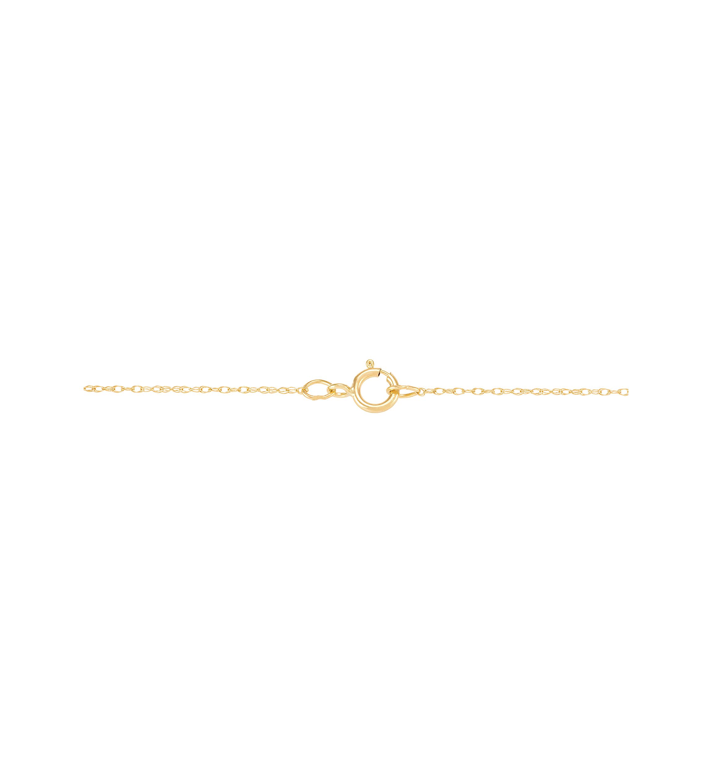 1/10 ct. t.w. Diamond and Onyx Pendant Necklace with 18" Rope Chain in 10K Yellow Gold