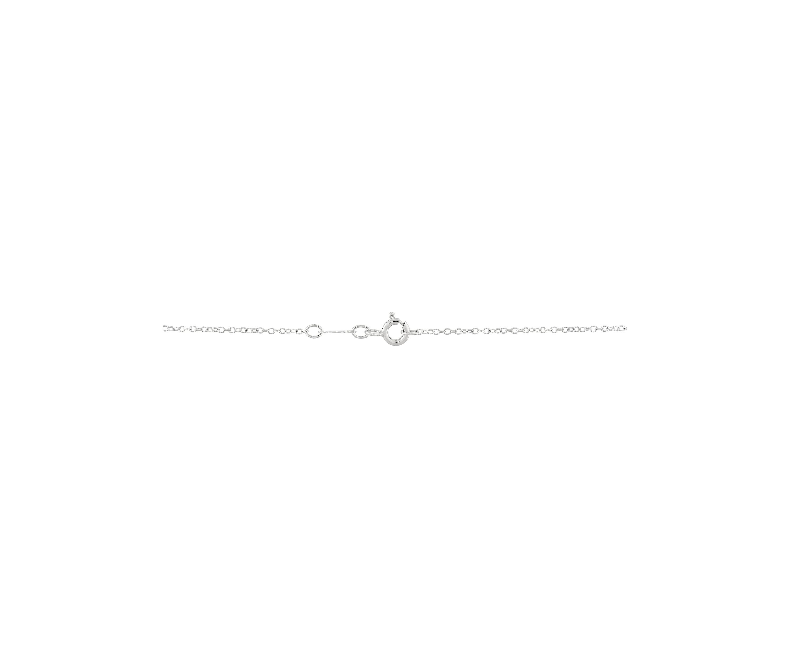 1/10 ct. t.w. Diamond and London Blue Topaz Heart Pendant Necklace with 18" Cable Chain in Sterling Silver