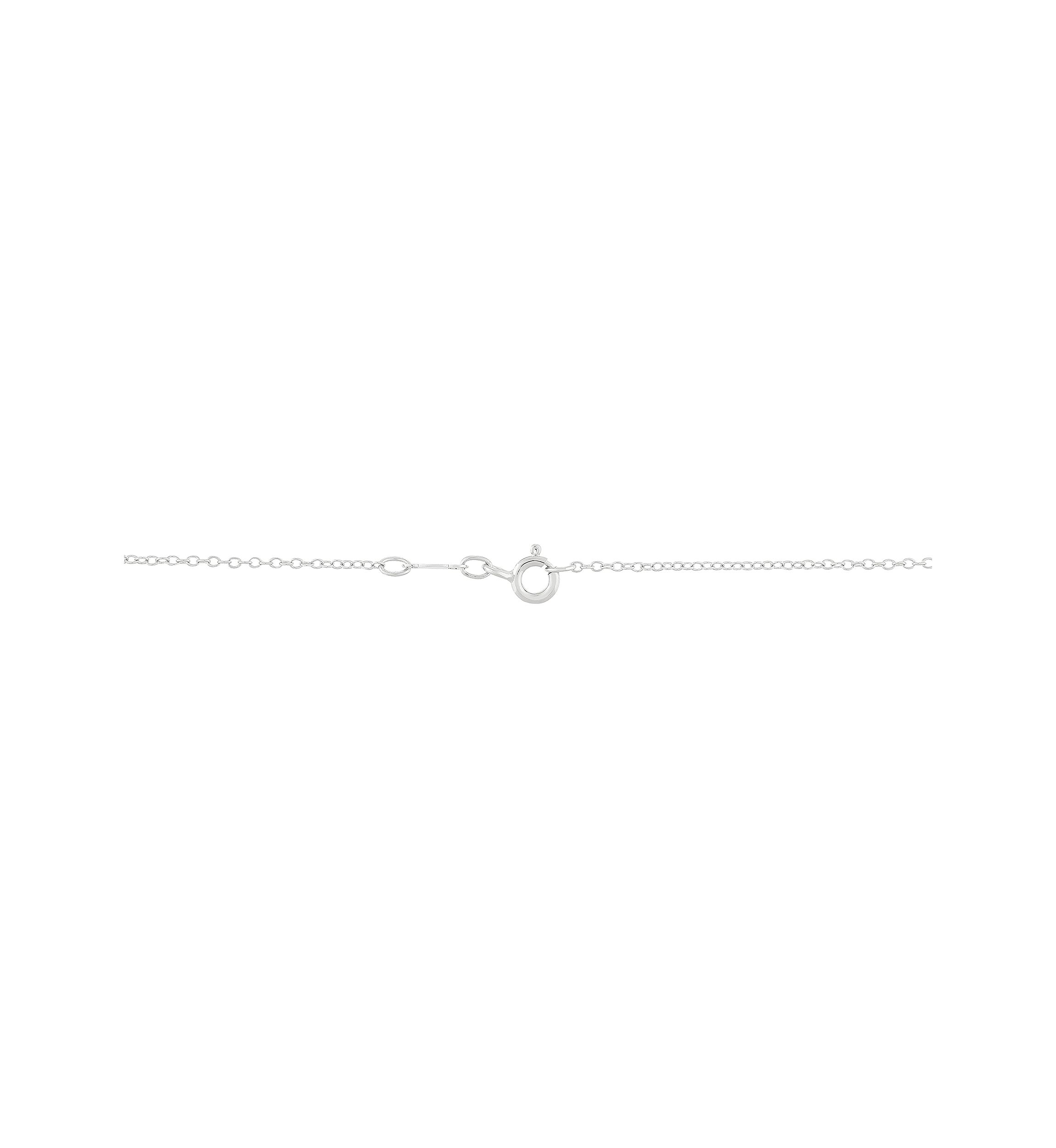 Lab Created Opal Cross Pendant Necklace with 18" Box Chain in 10K White Gold