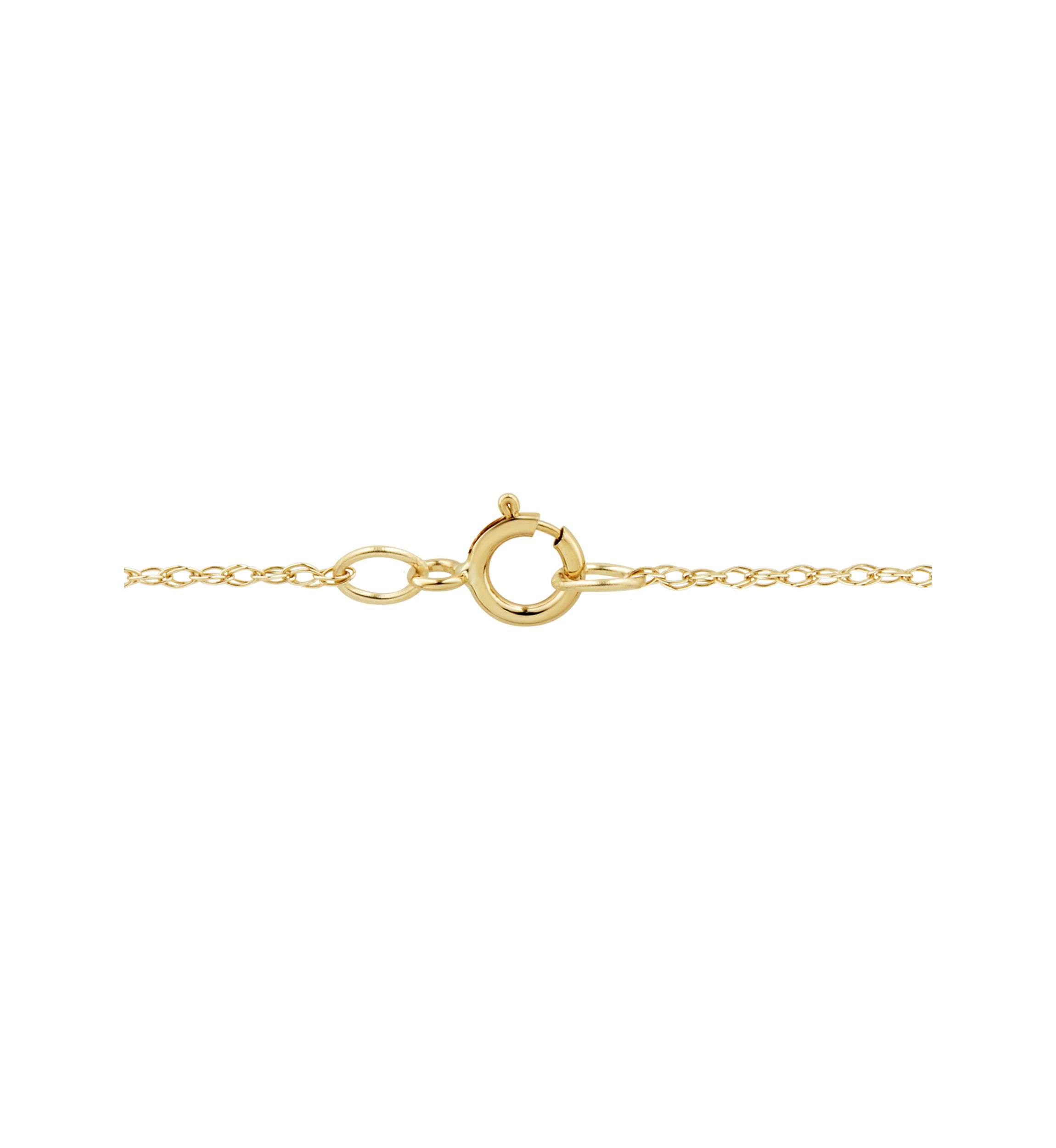 Lab Grown Ruby and 1/4 ct. t.w. Lab Grown Diamond Pendant with 18" Rope Chain - Gold Over Silver