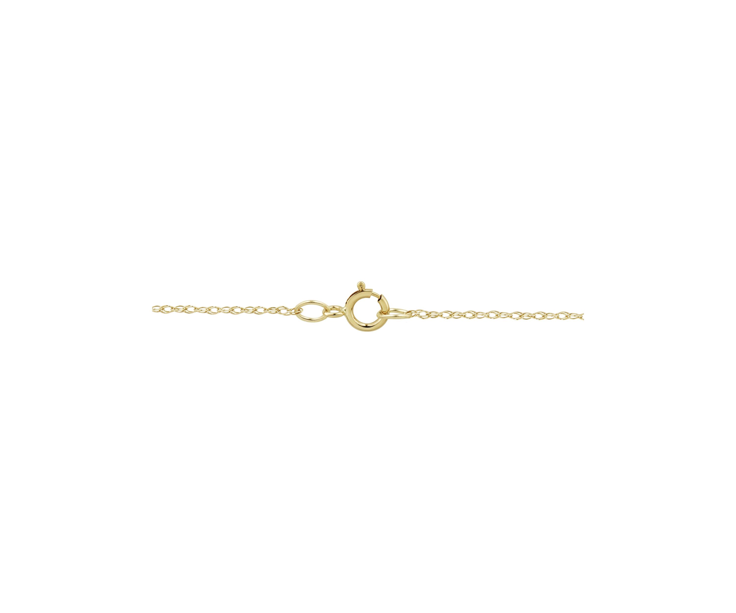 Lab Grown Ruby and 1/4 ct. t.w. Lab Grown Diamond Cross Pendant with 18" Rope Chain