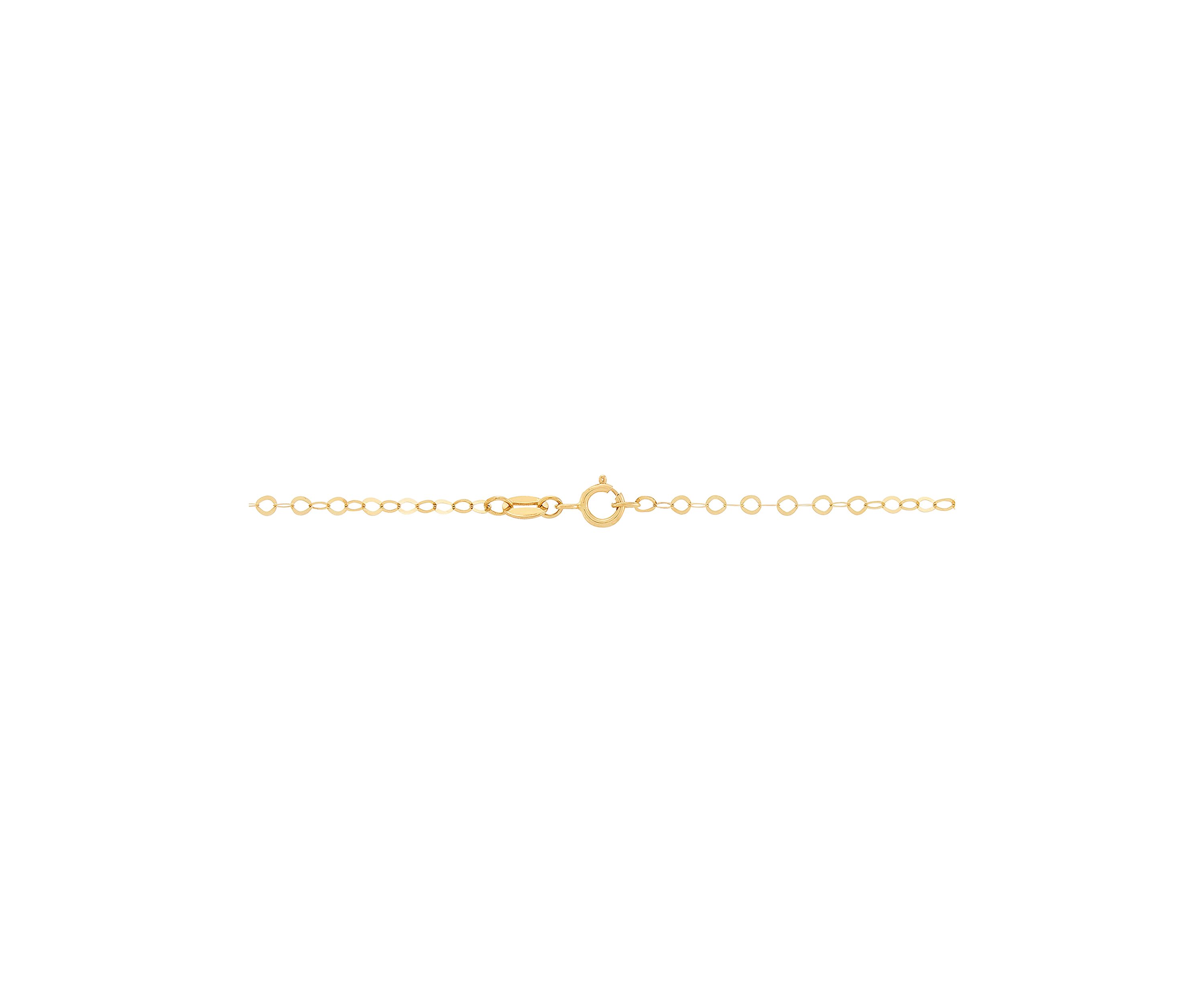 Heart Amehtyst Necklace in 10K Yellow Gold