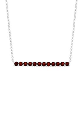 garnet necklace Belk